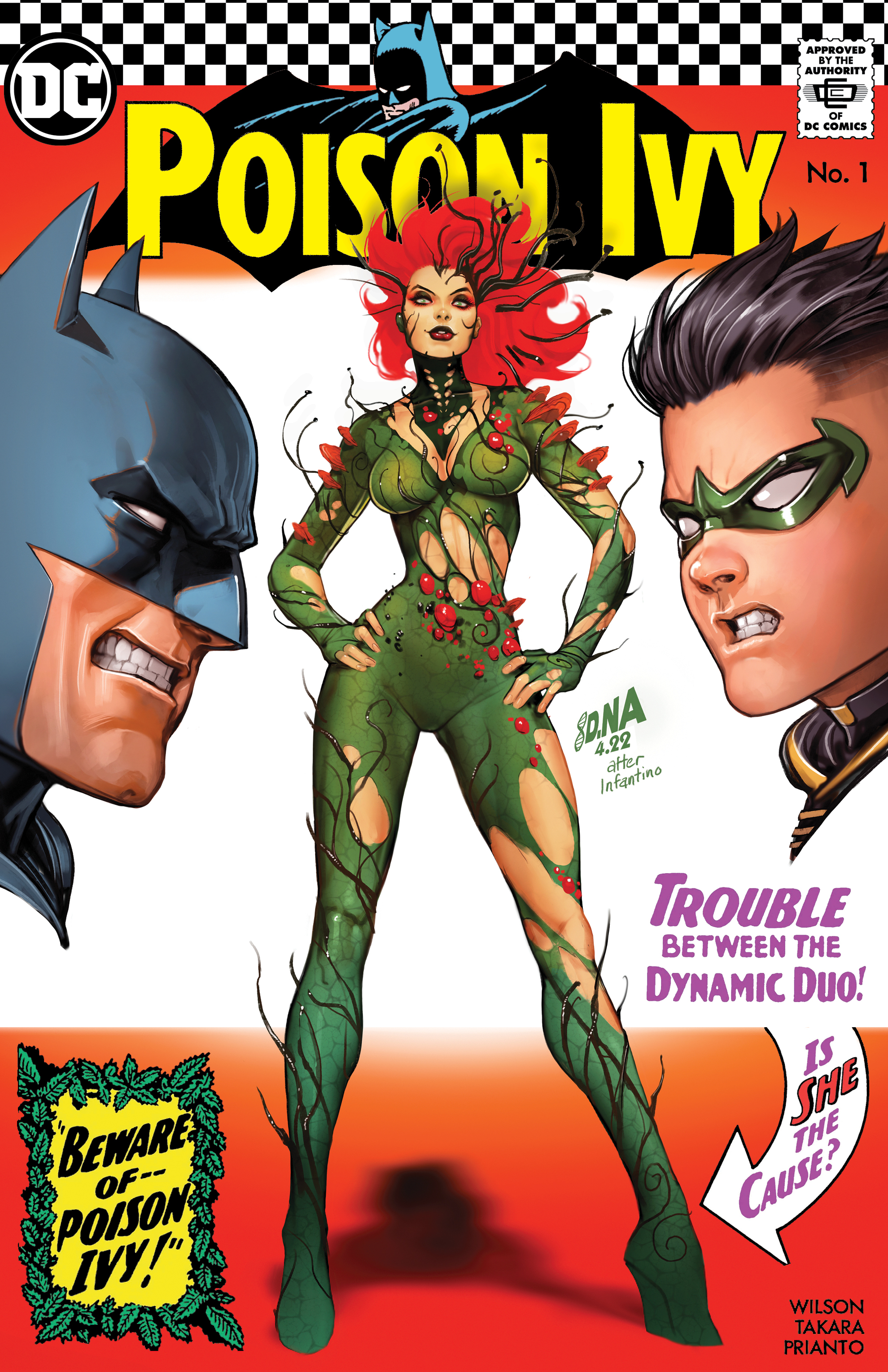 DAVID NAKAYAMA'S POISON IVY HOMAGE!