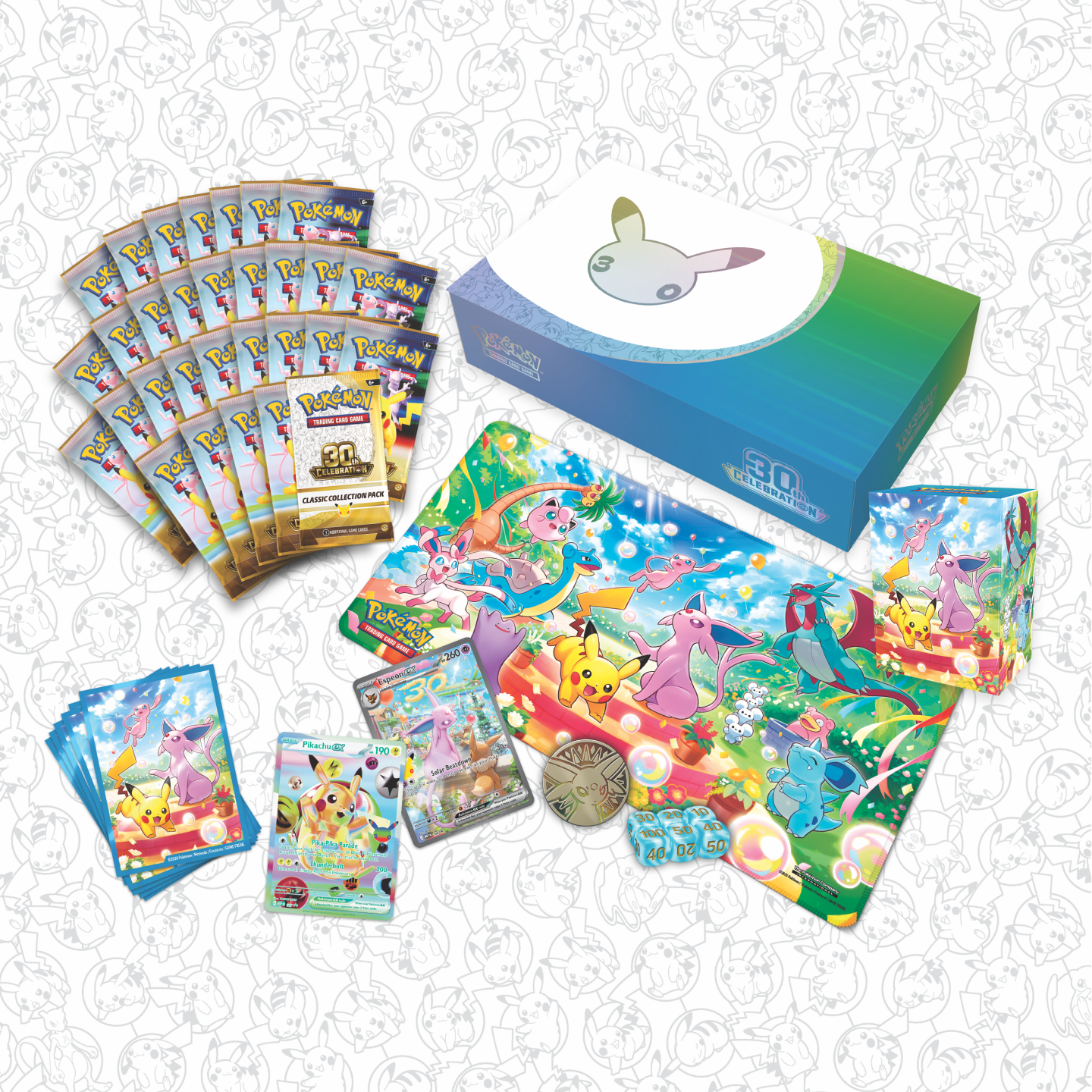 Pokémon TCG 30th Celebration Ultra Premium Collection - 2 Units - Day and Night