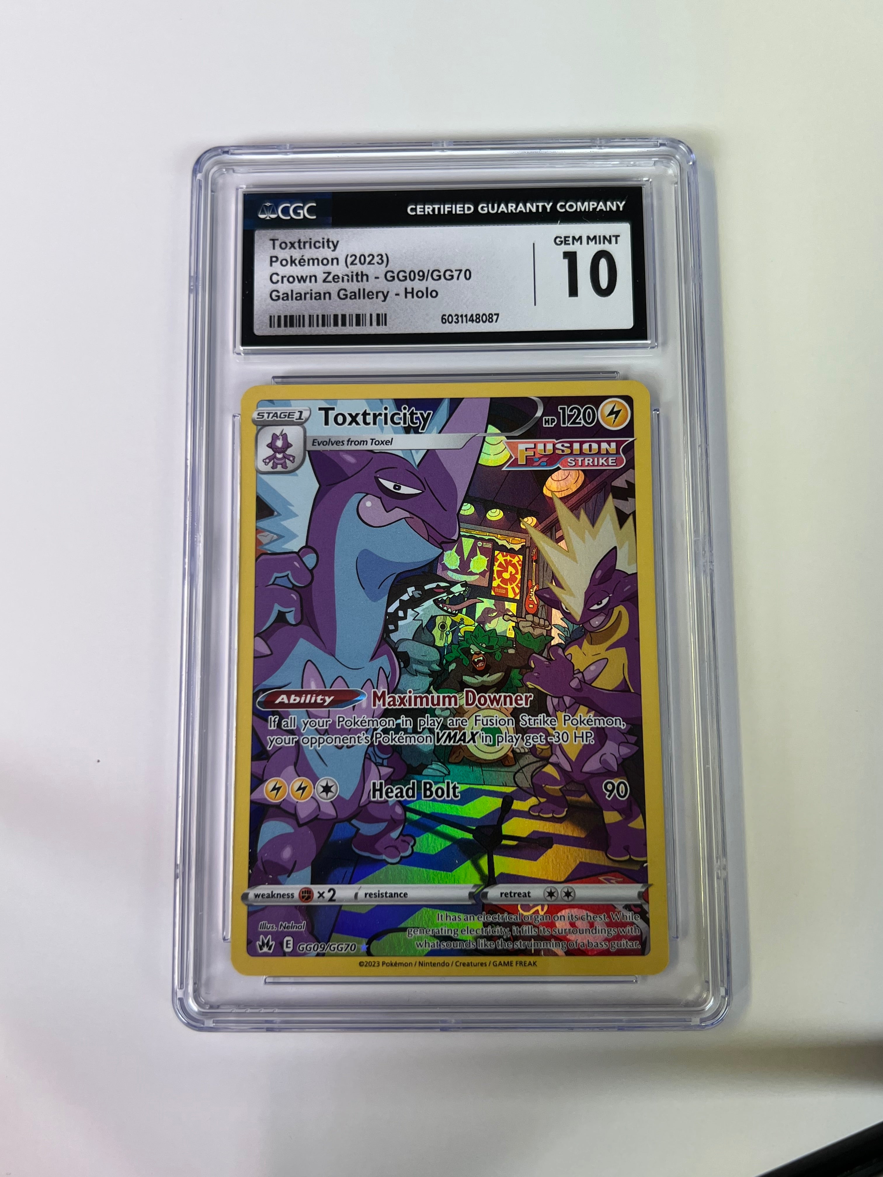Toxtricity Crown Zenith CGC 10