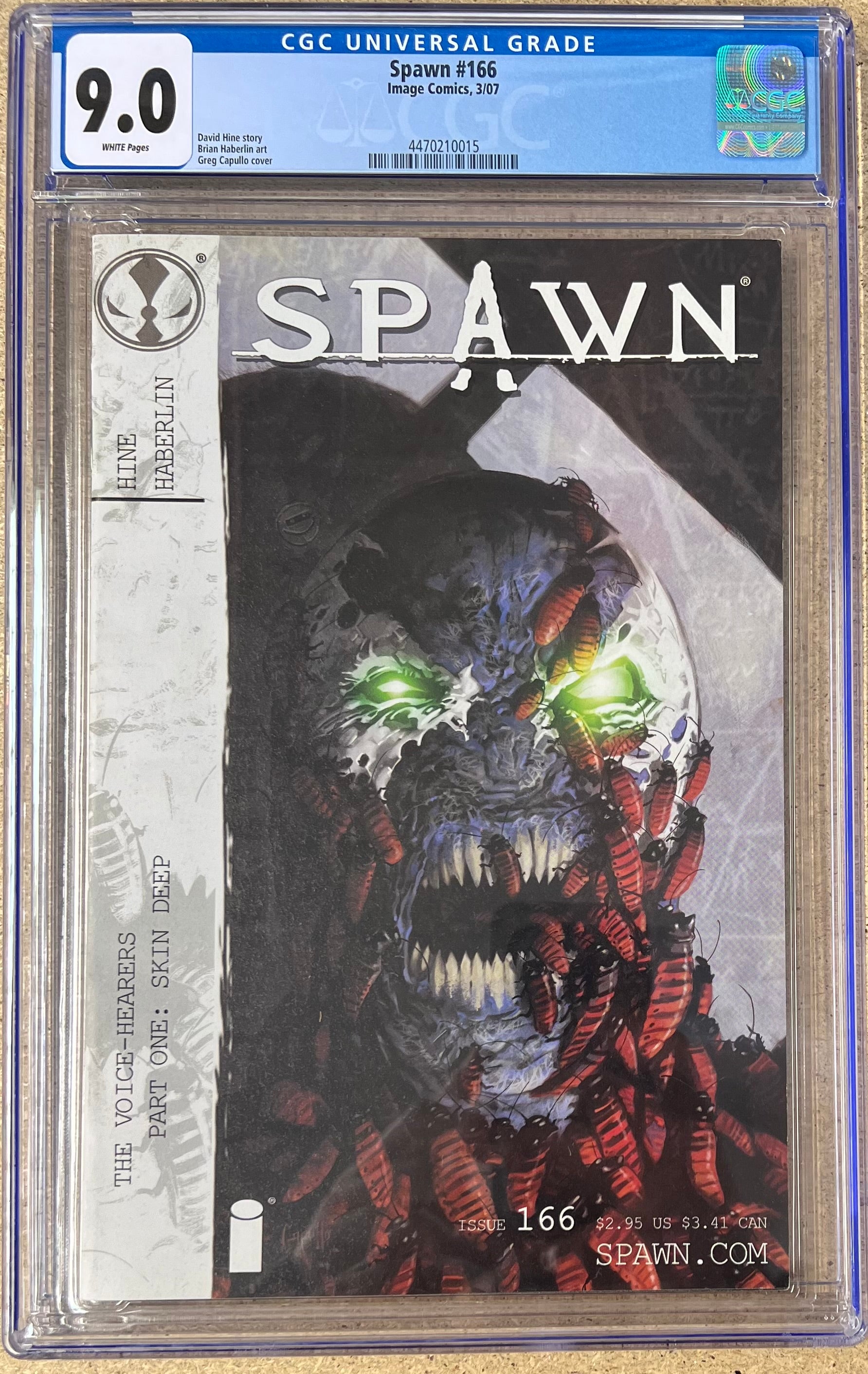 Spawn #166 CGC 9.0