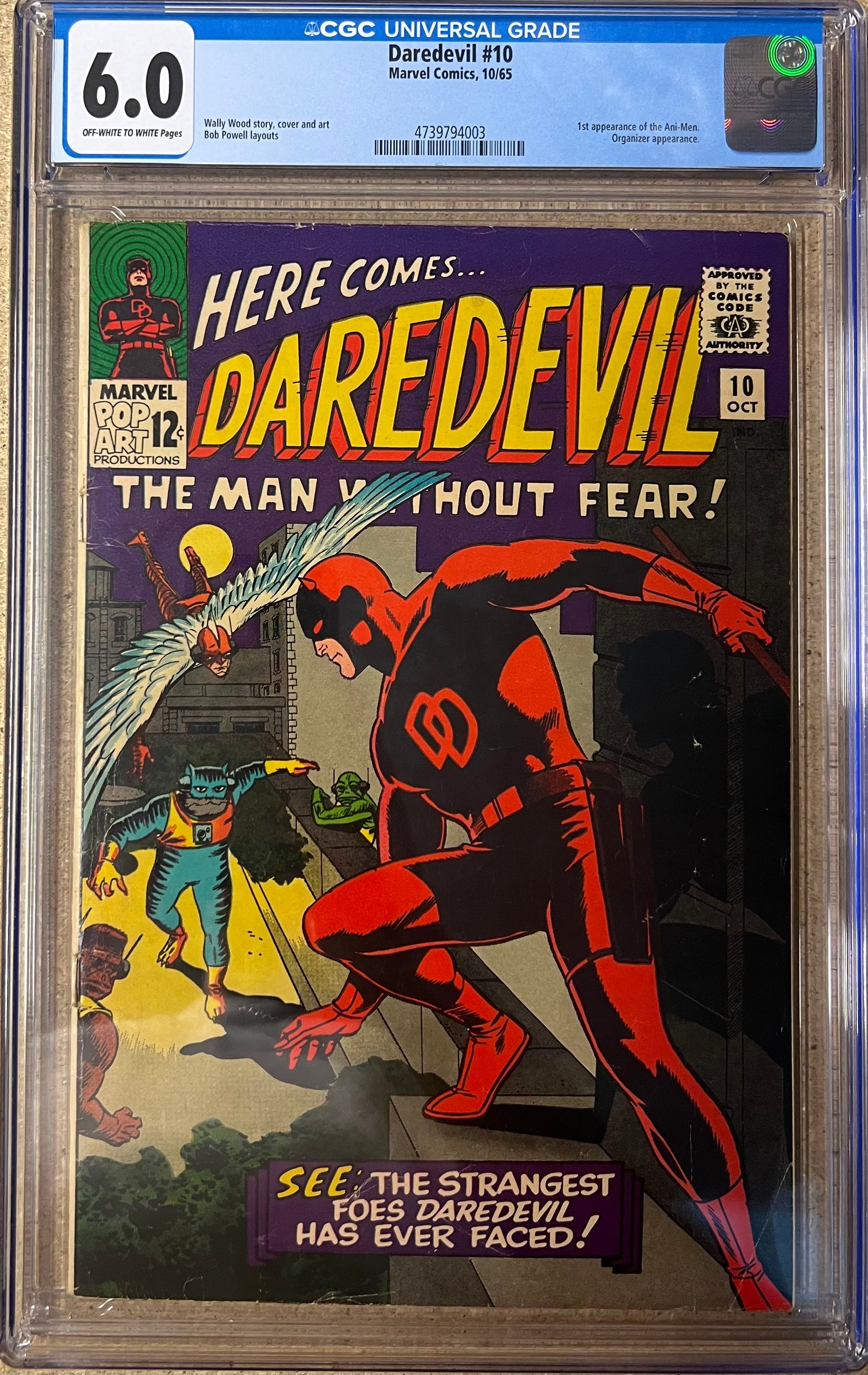 Daredevil #10 CGC 6.0