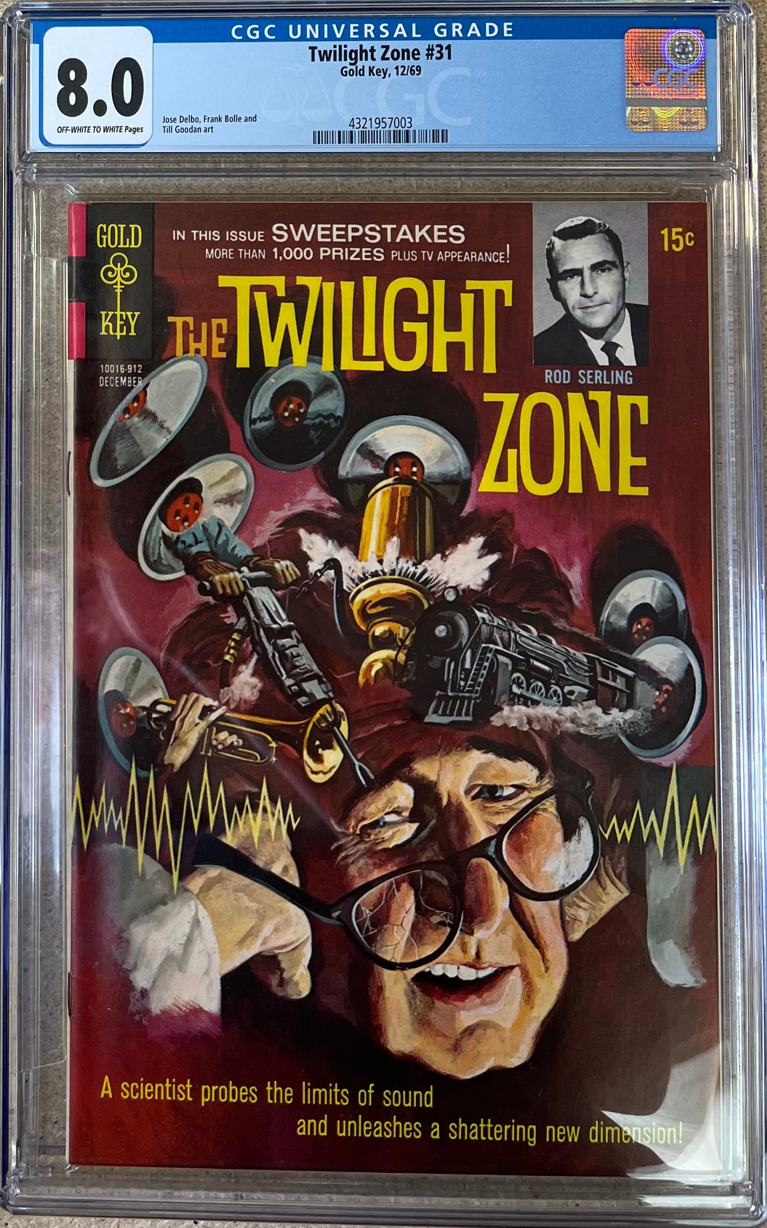 Twilight Zone #31 CGC 8.0