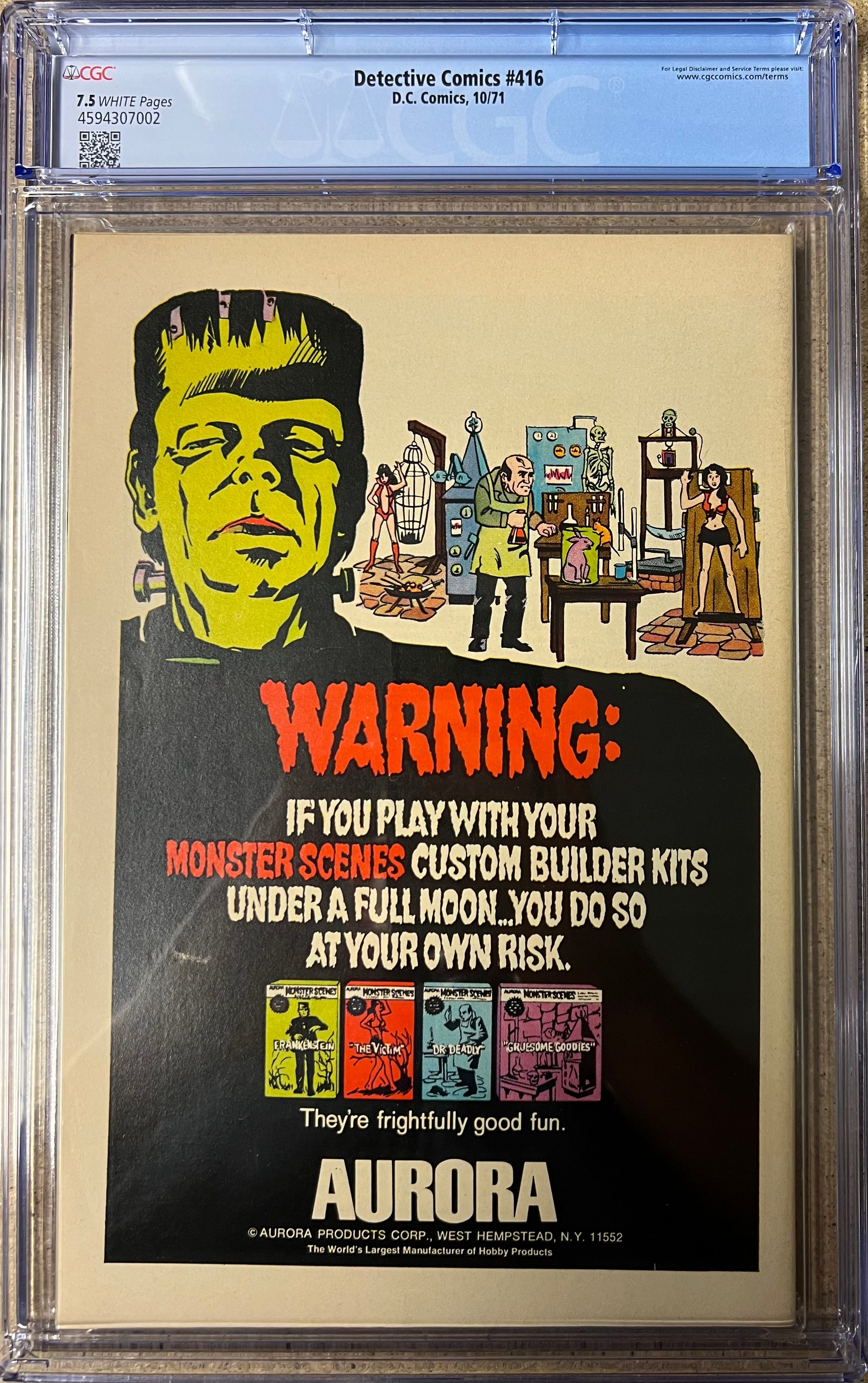 Detective Comics #416 CGC 7.5