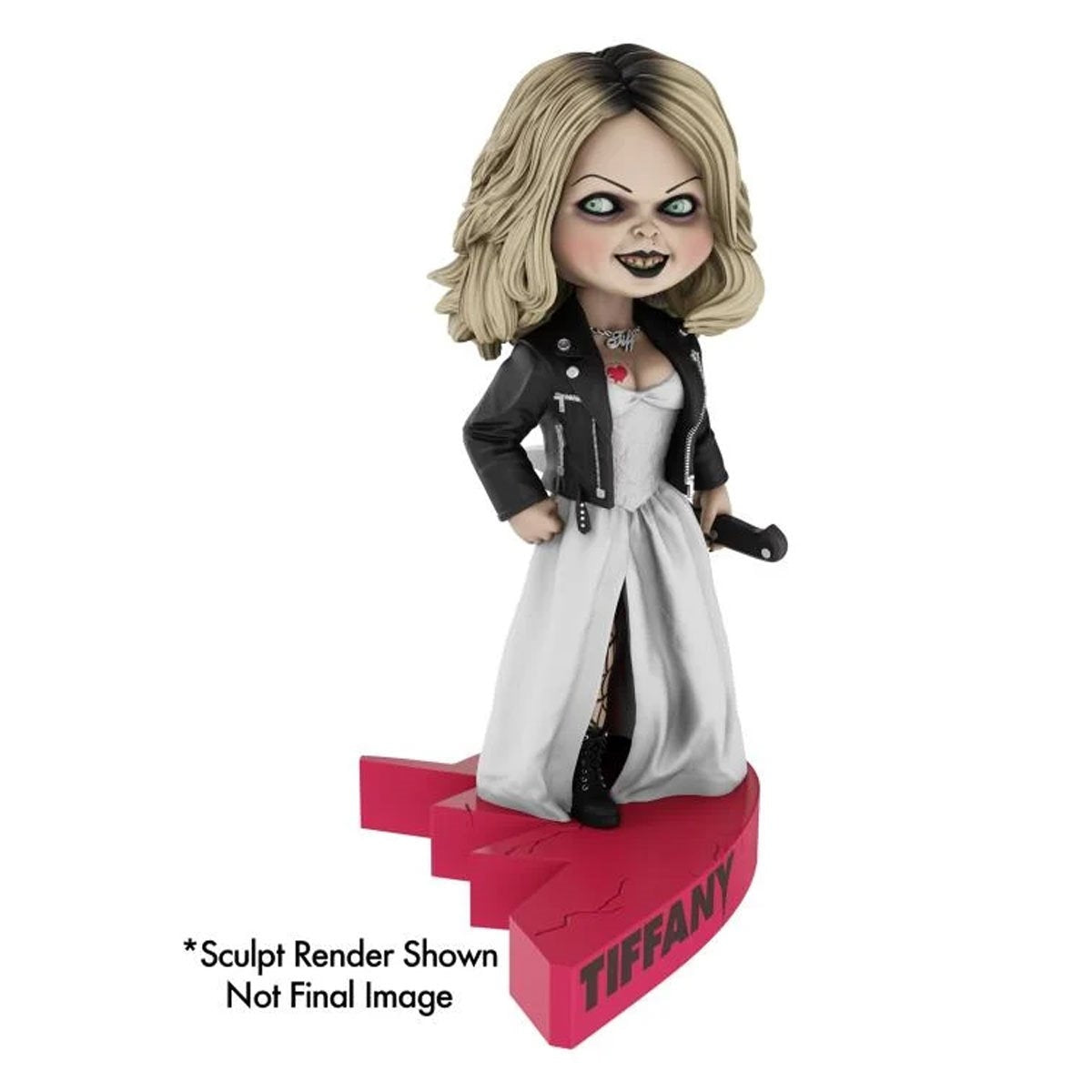 NECA Bride Of Chucky “Tiffany” Head Knocker Heart Connect Base