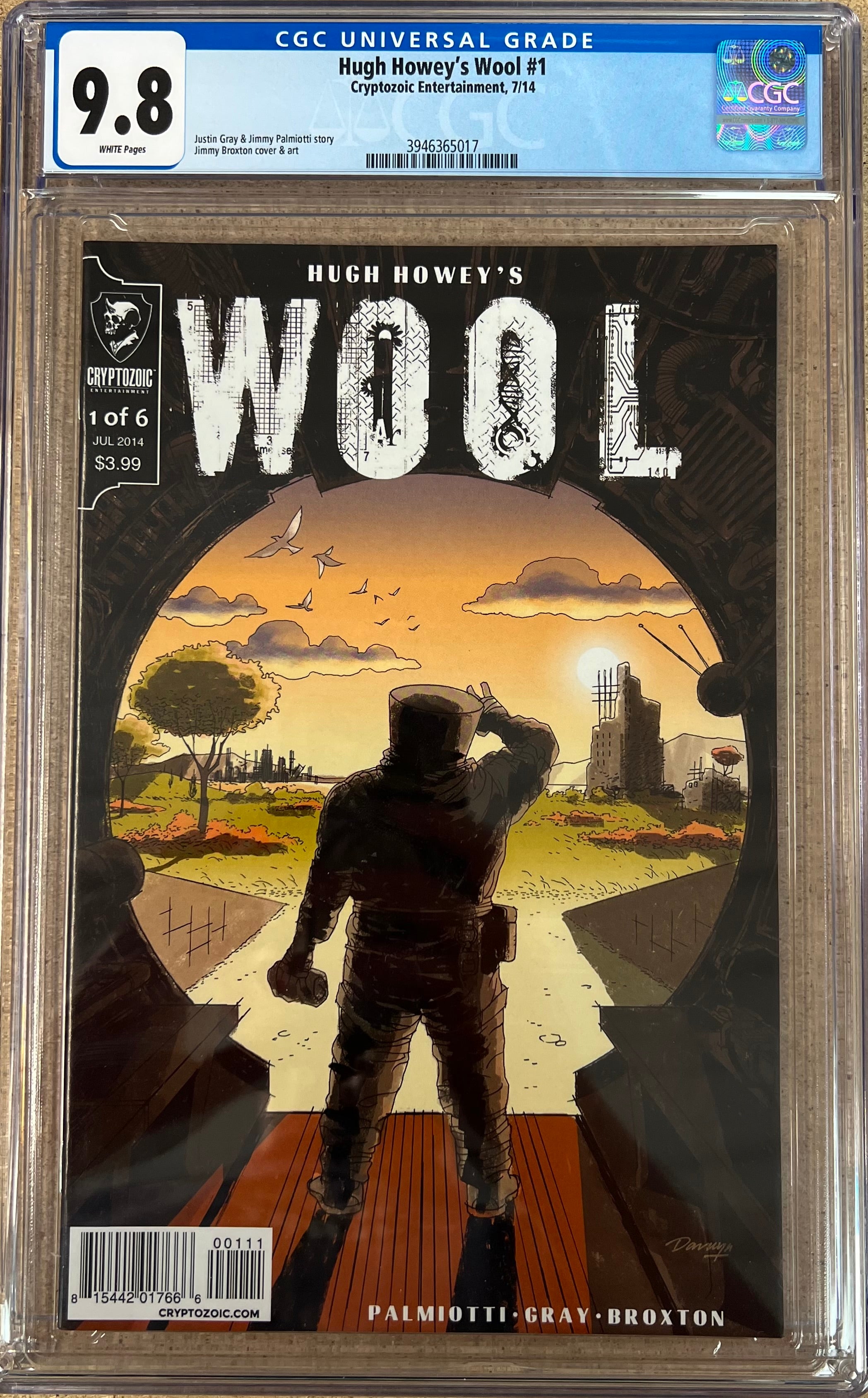 Hugh Howey's Wool #1 CGC 9.8