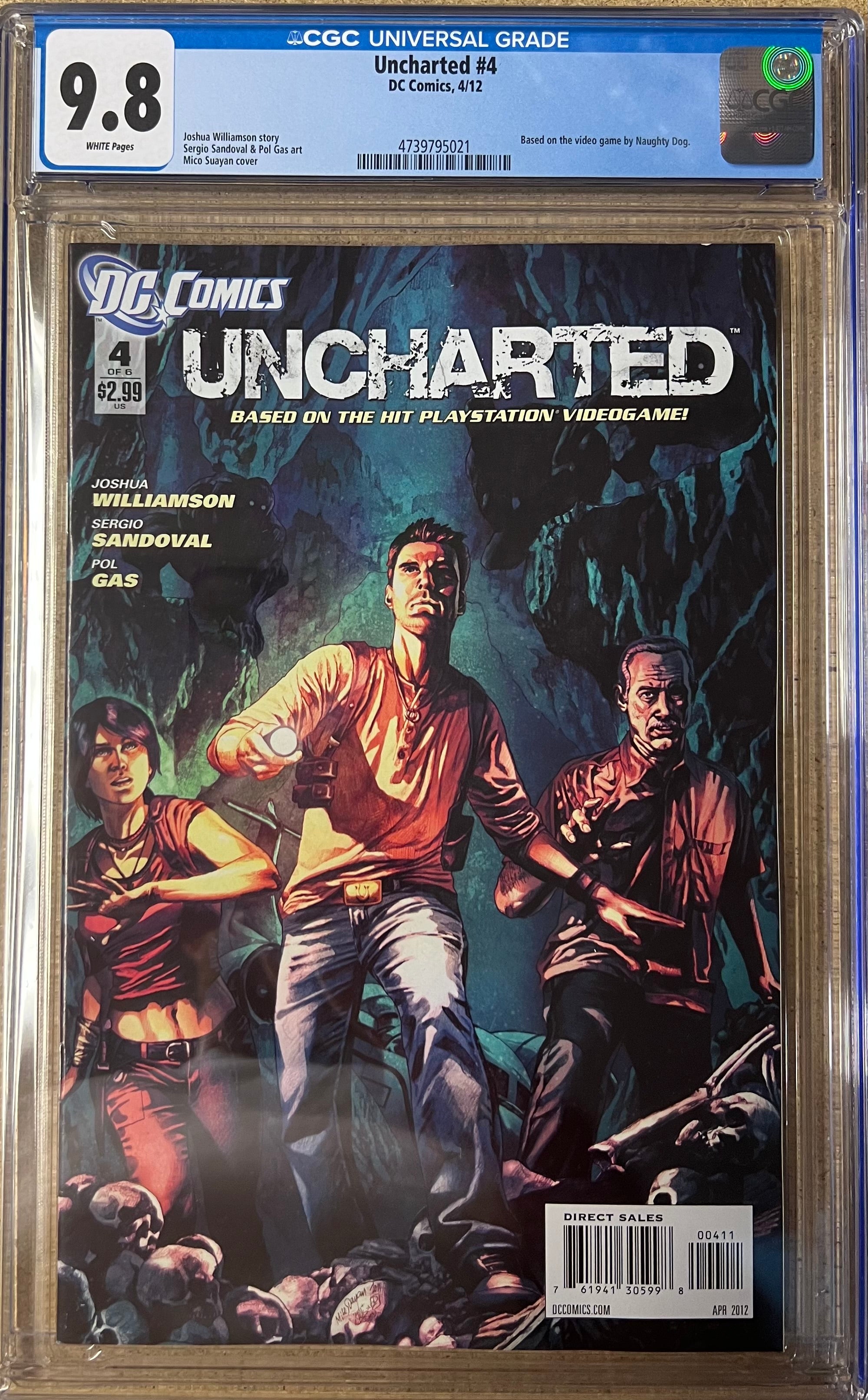 Uncharted #4 CGC 9.8