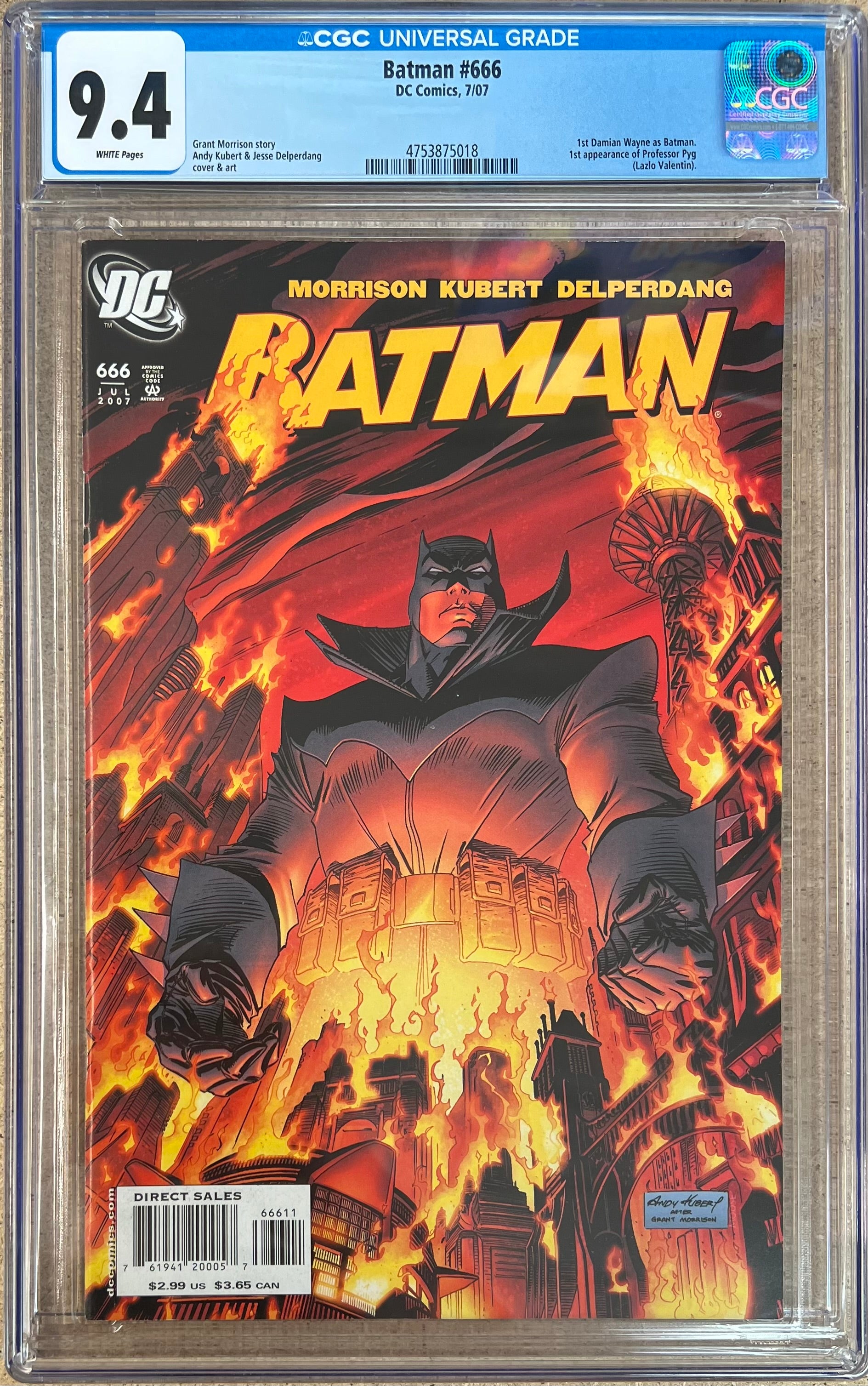 Batman #666 CGC 9.4
