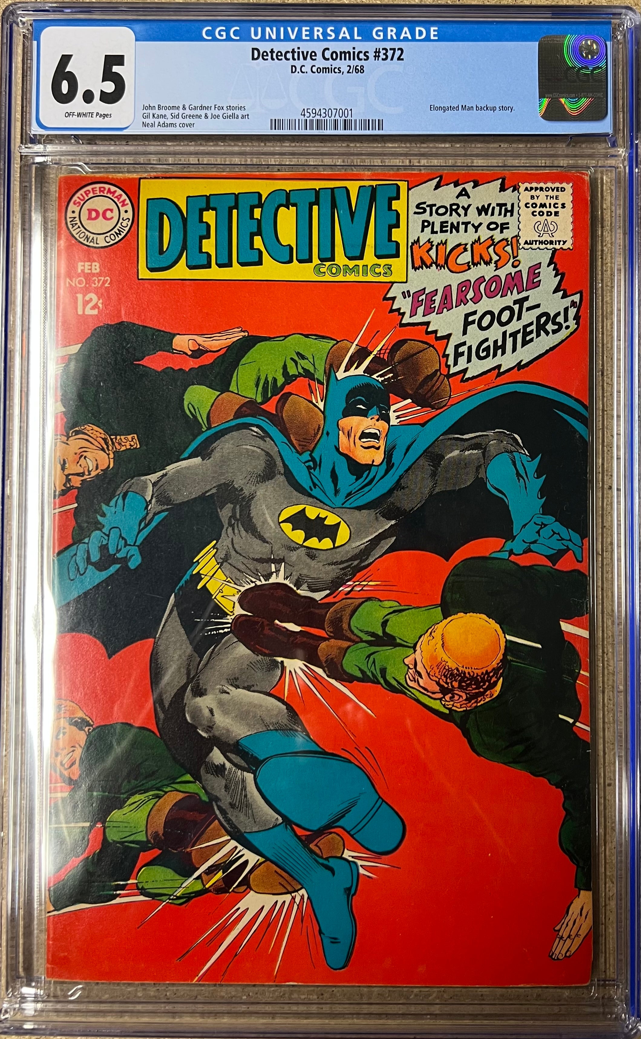 Detective Comics #372 CGC 6.5