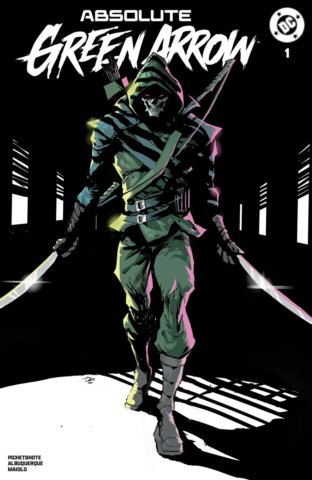 ABSOLUTE GREEN ARROW #1 DEXTER SOY FANEXPO PHILLY EXCLUSIVE VARIANT COVERS