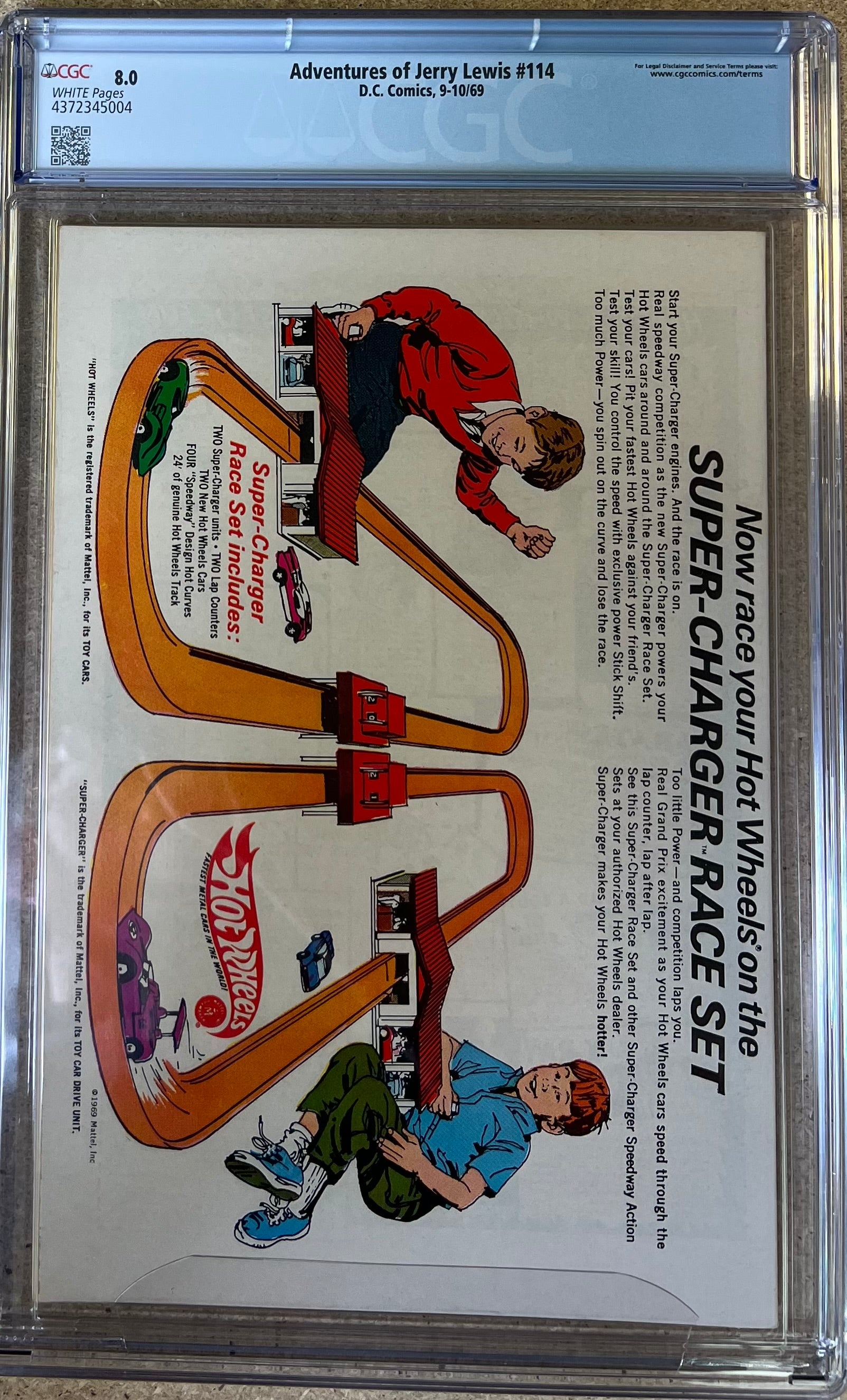 Adventures Of Jerry Lewis #114 CGC 8.0