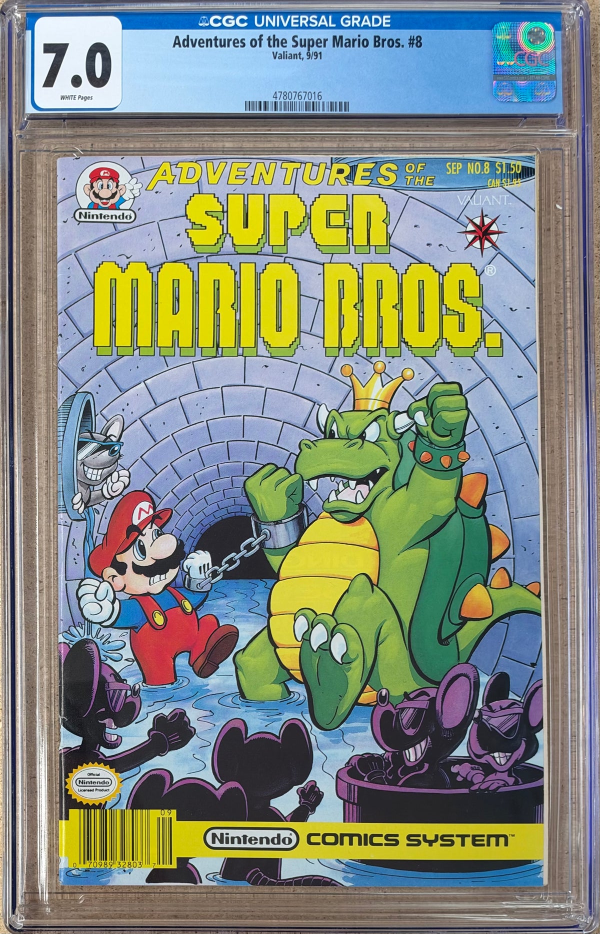Adventures of the Super Mario Bros #8 CGC 7.0