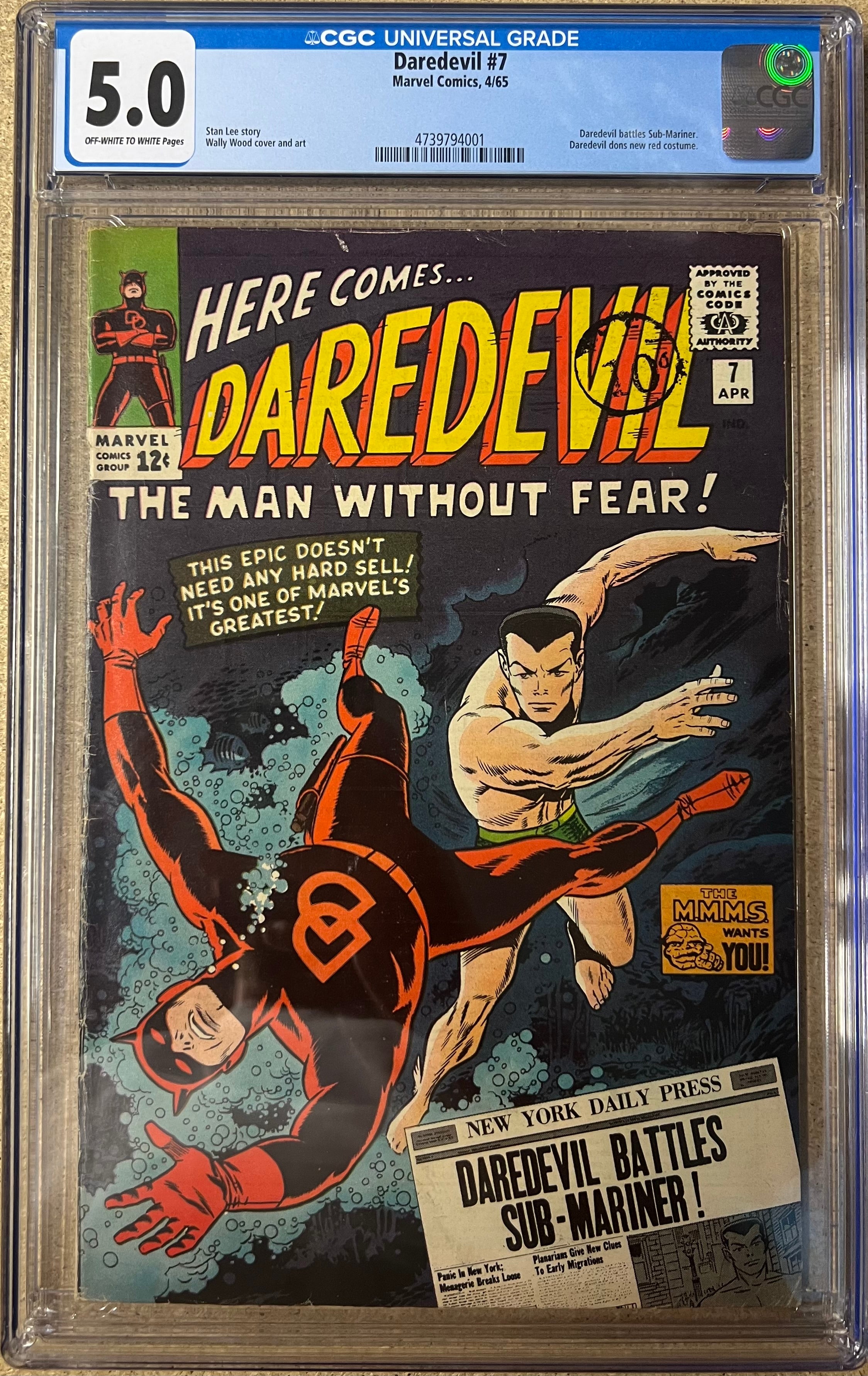 Daredevil #7 CGC 5.0