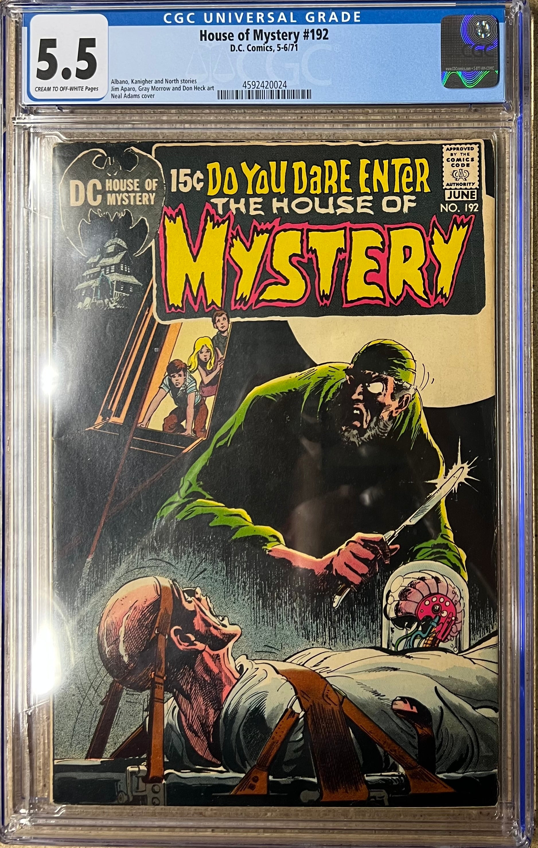 House Of Mystery #192 CGC 5.5