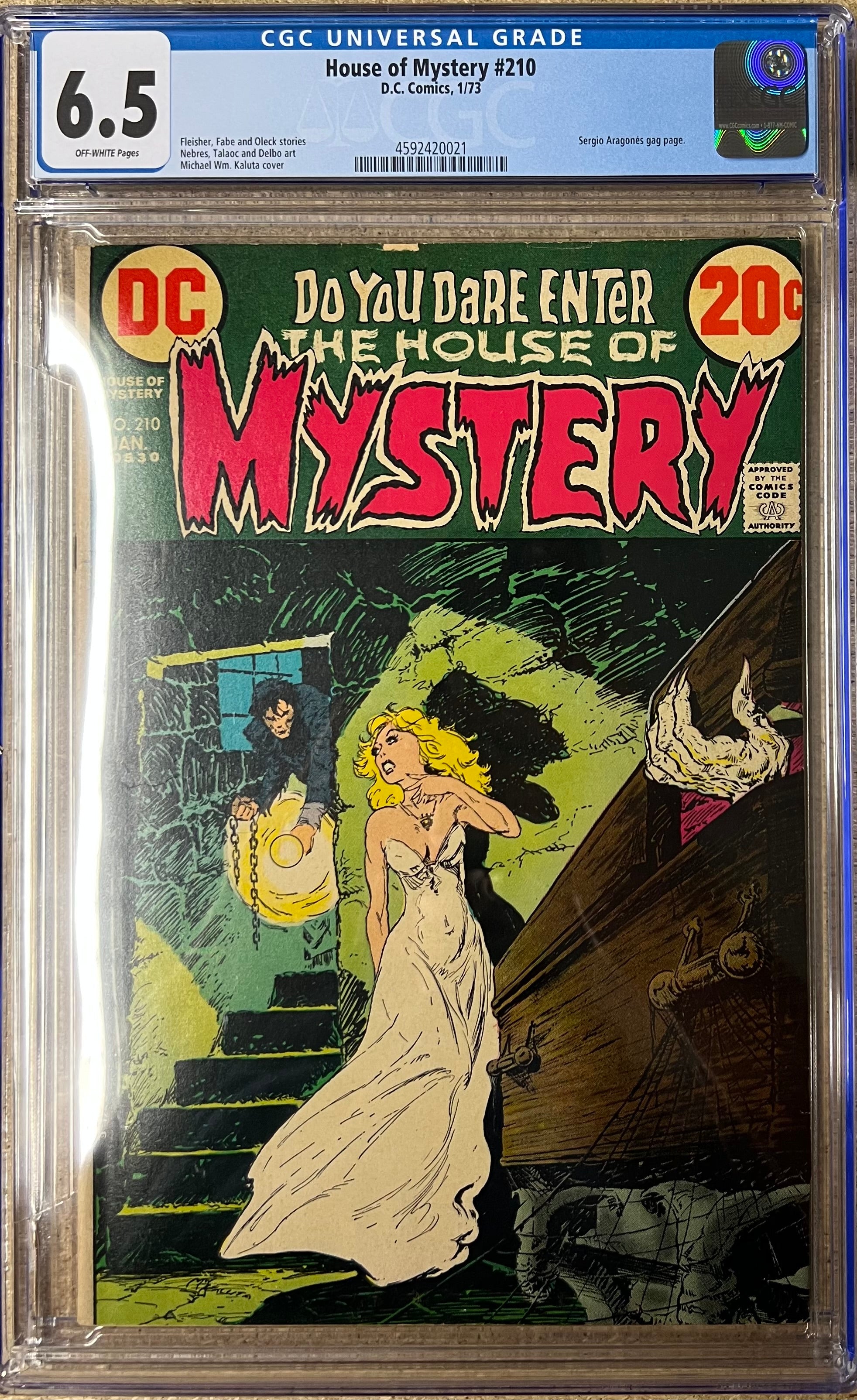 House Of Mystery #210 CGC 6.5