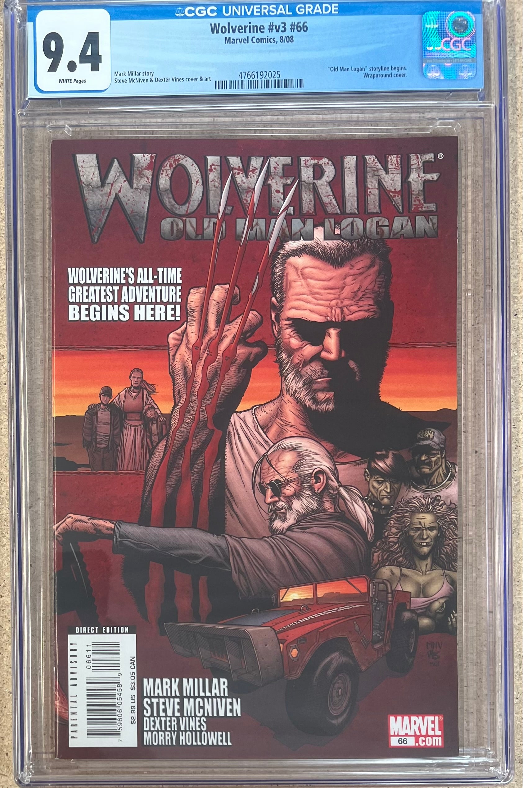 Wolverine #66 CGC 9.4