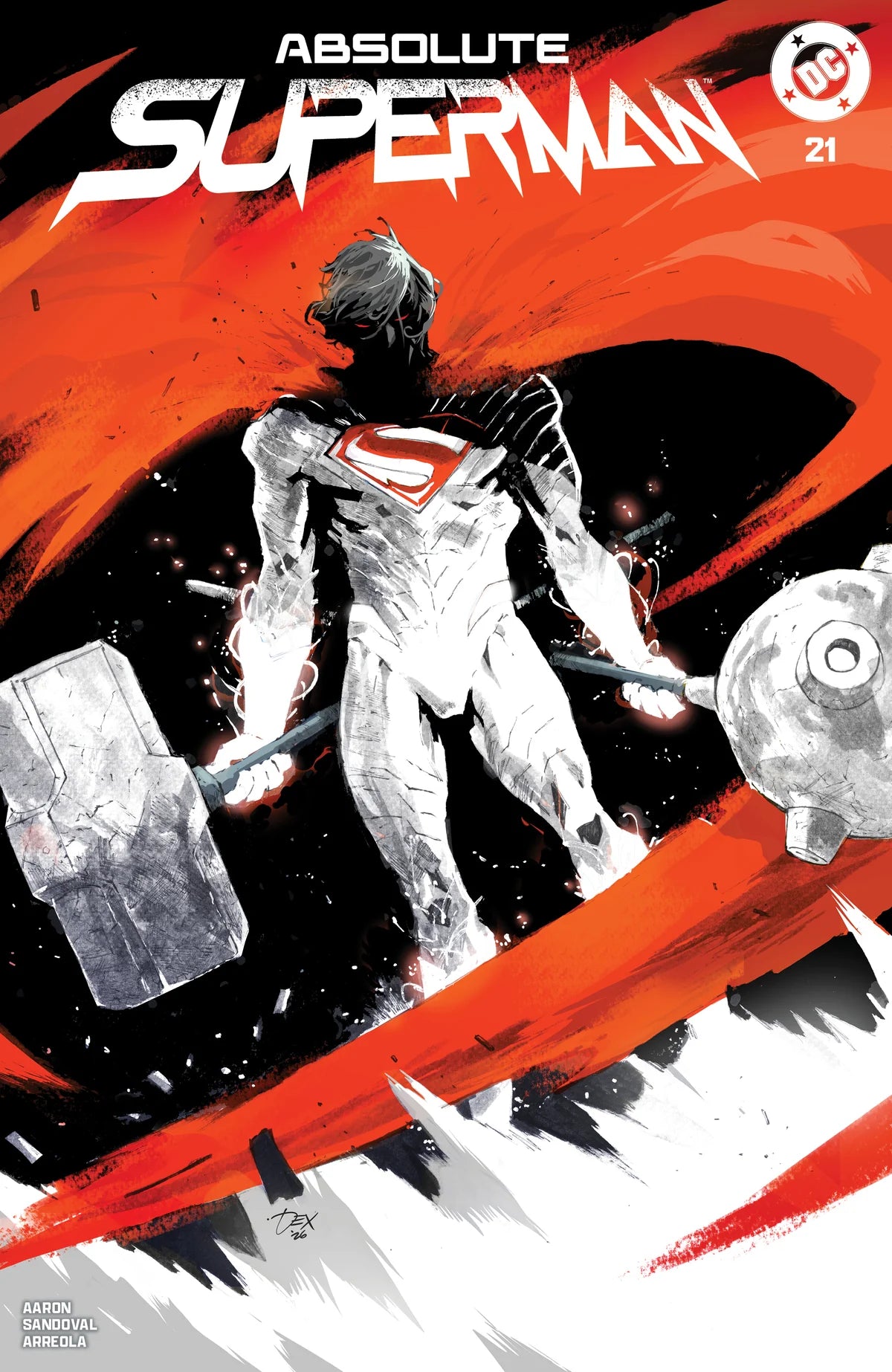 ABSOLUTE SUPERMAN #21 DEXTER SOY SDCC EXCLUSIVE VARIANT COVERS