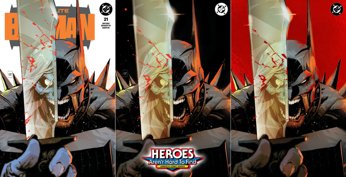 ABSOLUTE BATMAN #21 DEXTER SOY HEROES CON EXCLUSIVE VARIANT COVERS