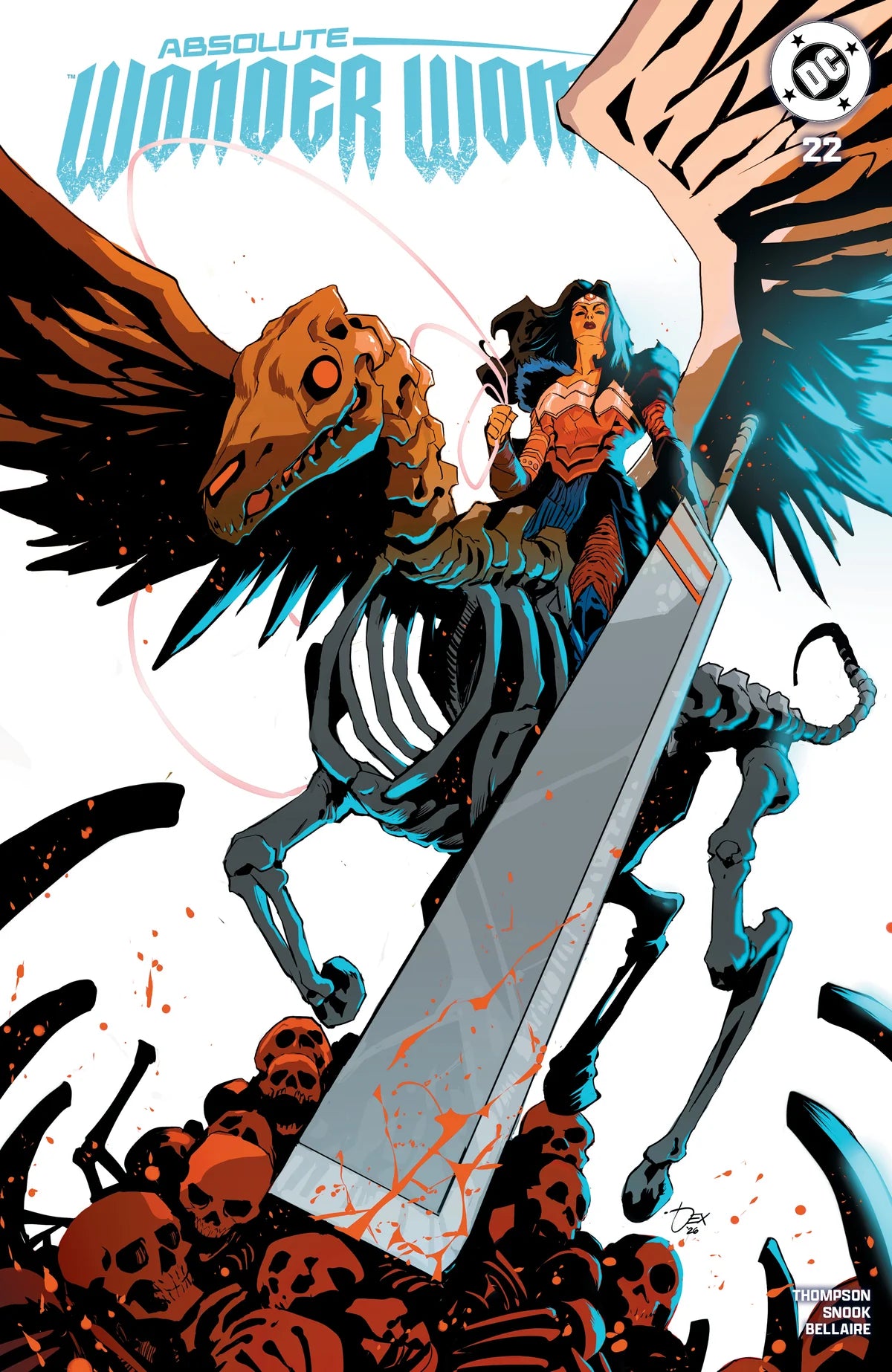 ABSOLUTE WONDER WOMAN #22 DEXTER SOY SDCC EXCLUSIVE VARIANT COVERS