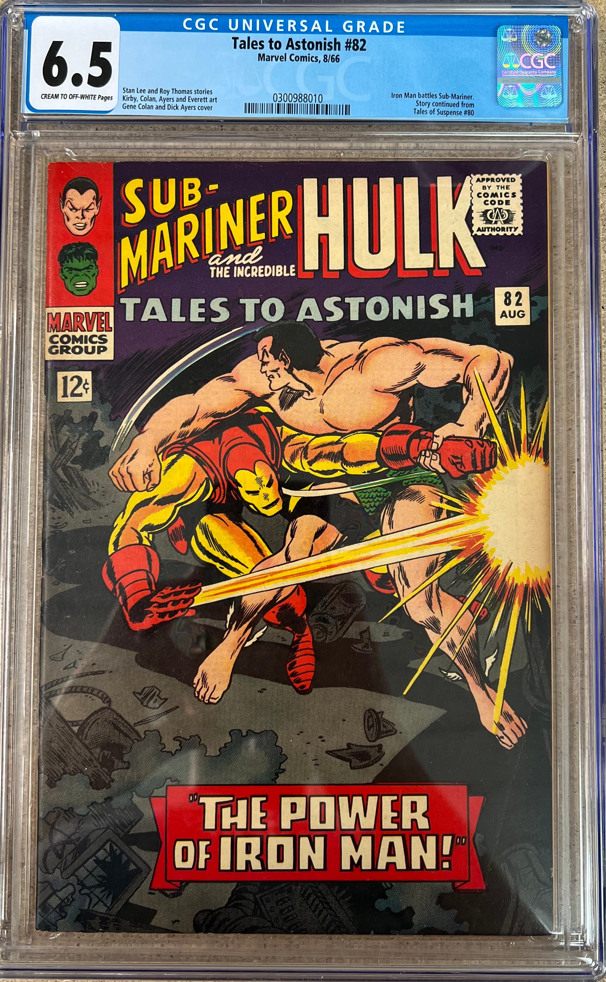 Tales To Astonish #82 CGC 6.5