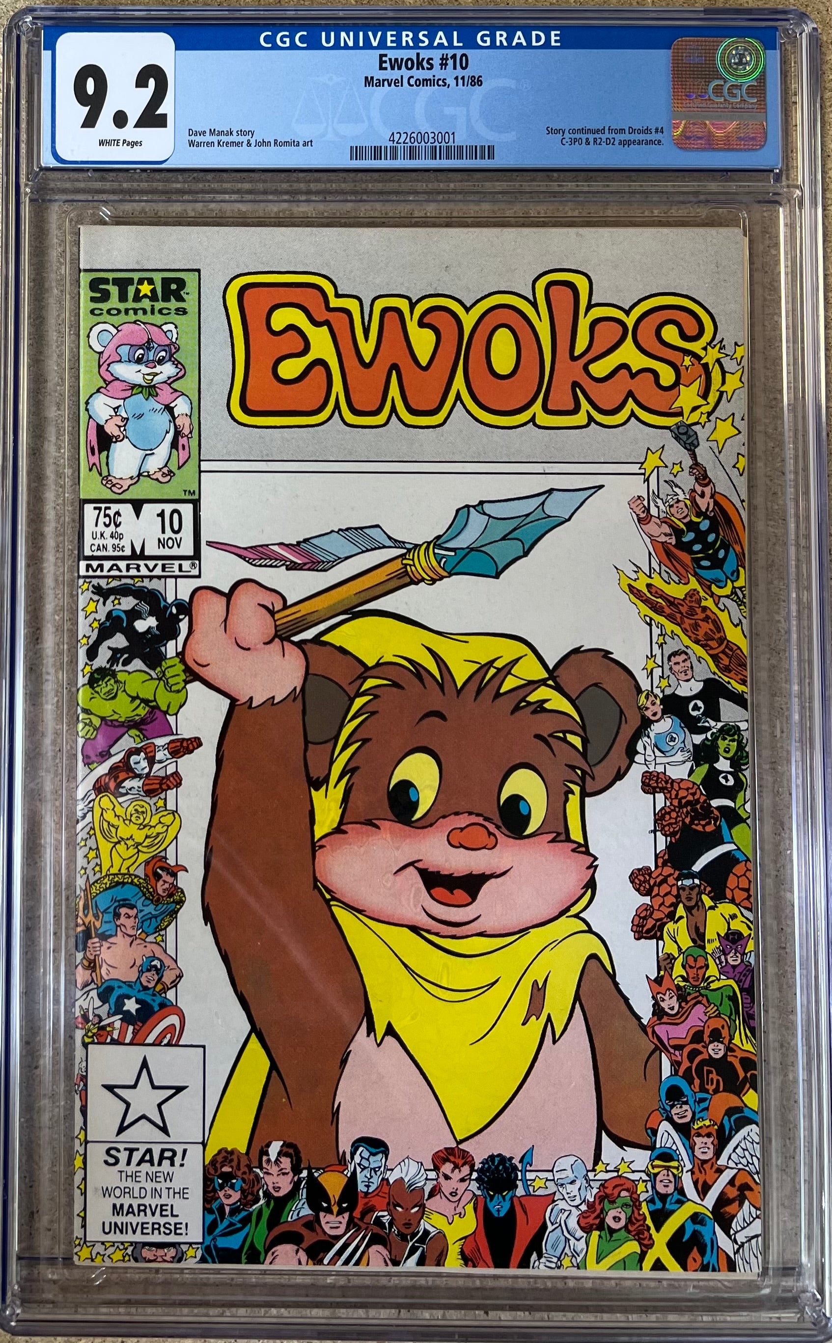Ewoks #10 CGC 9.2