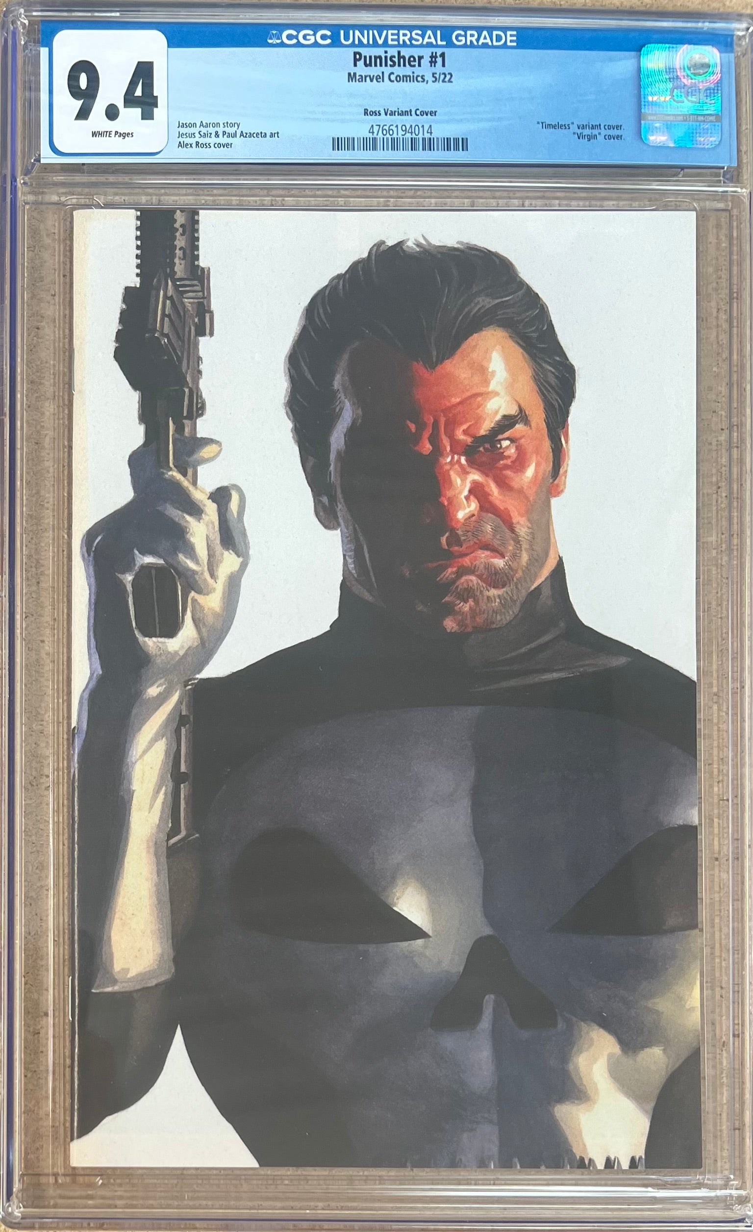 Punisher #1 Ross Variant CGC 9.4