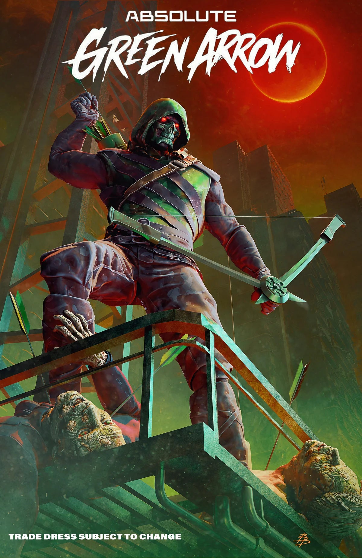ABSOLUTE GREEN ARROW #1 BJORN BARENDS FANEXPO PHILLY EXCLUSIVE VARIANT COVERS