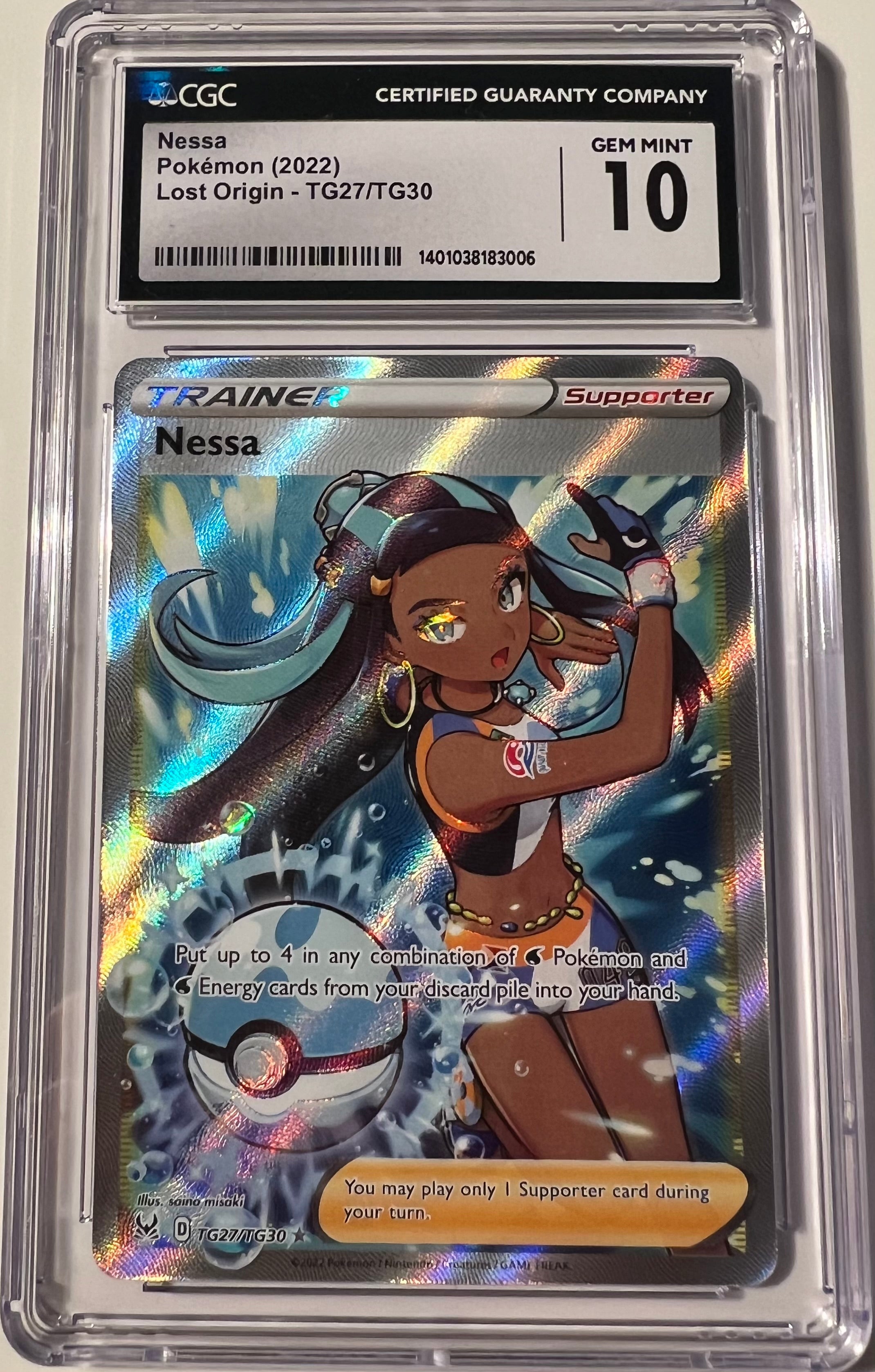2022 Lost Origins Nessa CGC 10