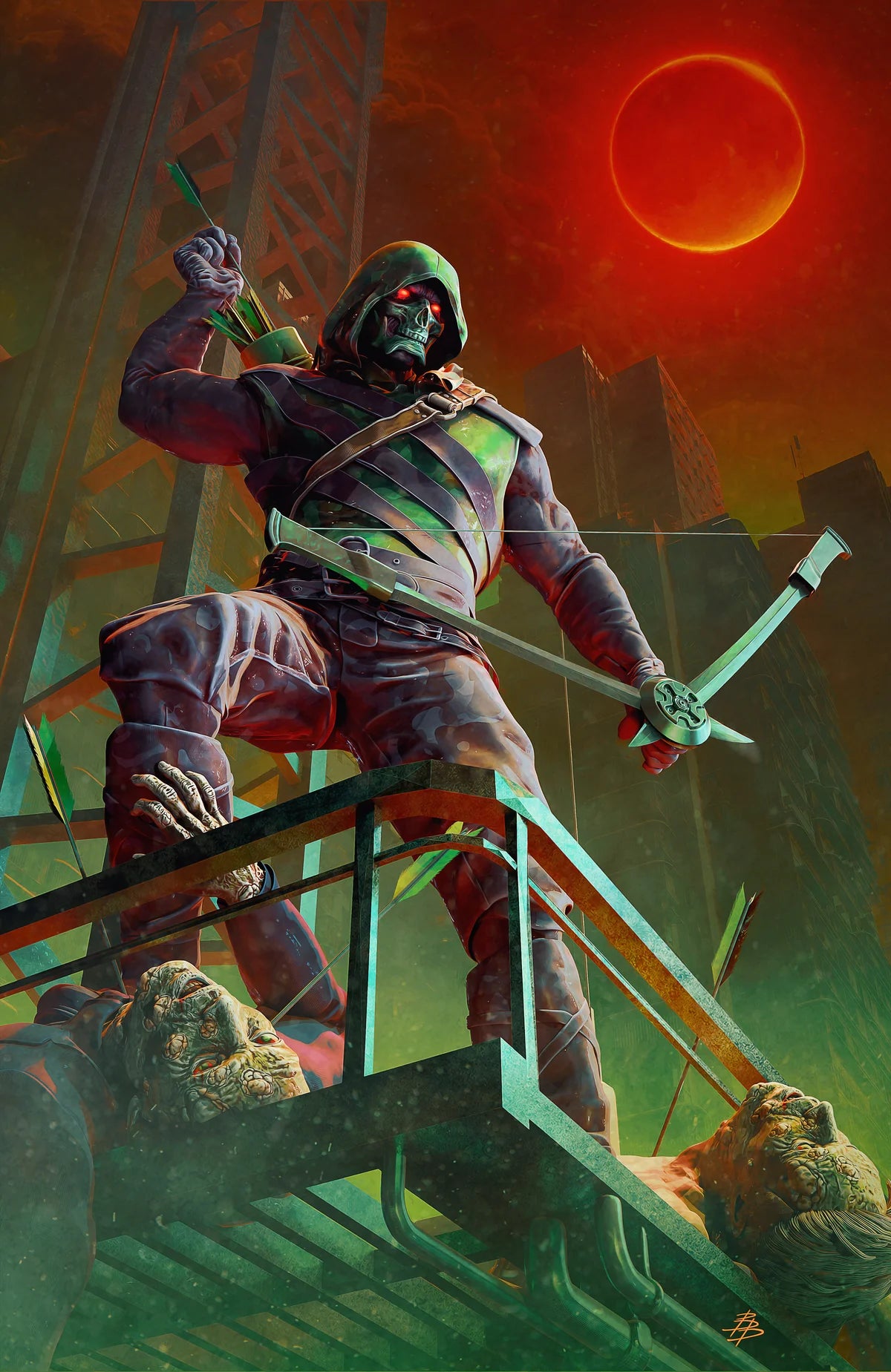 ABSOLUTE GREEN ARROW #1 BJORN BARENDS FANEXPO PHILLY EXCLUSIVE VARIANT COVERS