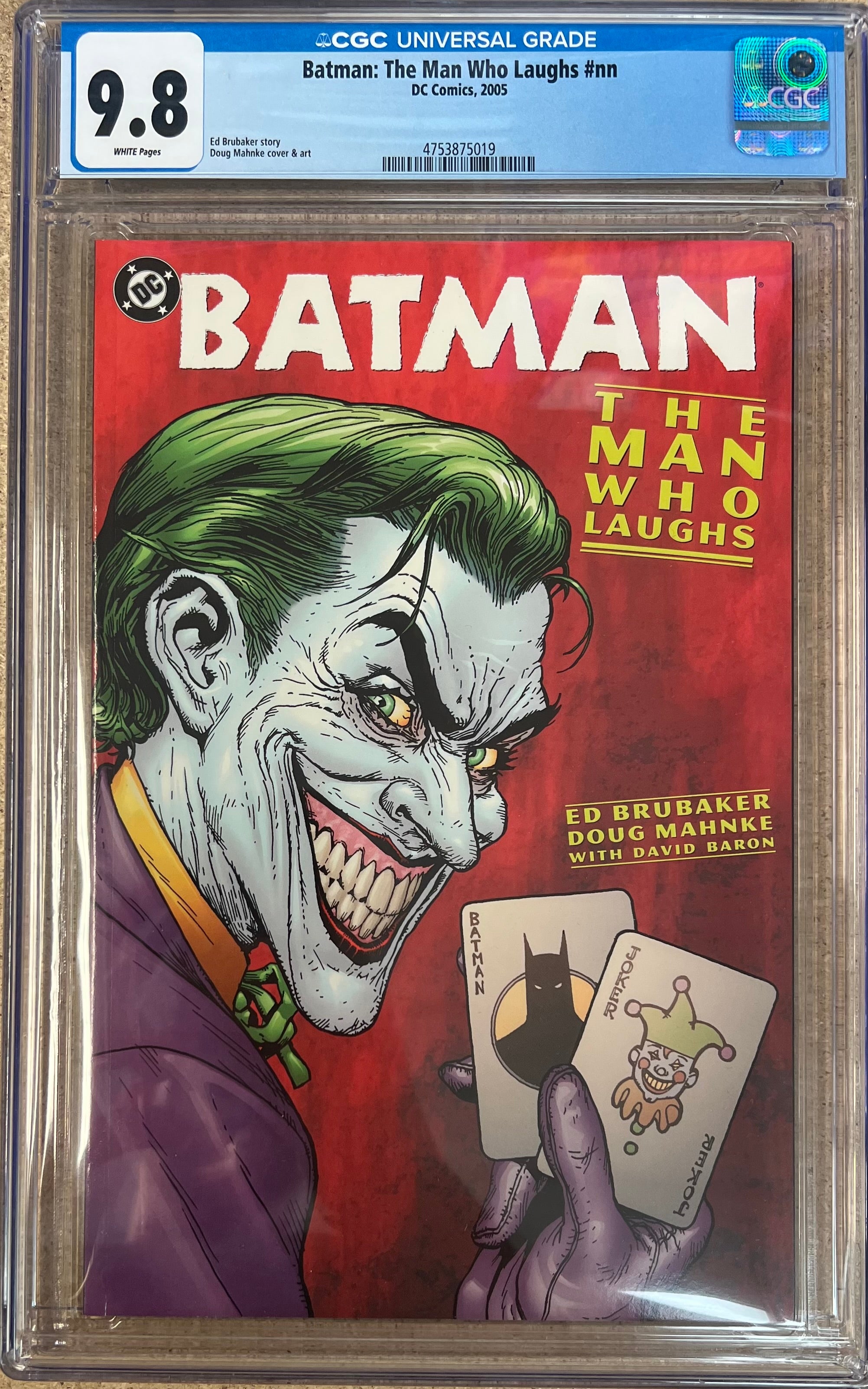 Batman: The Man Who Laughs CGC 9.8