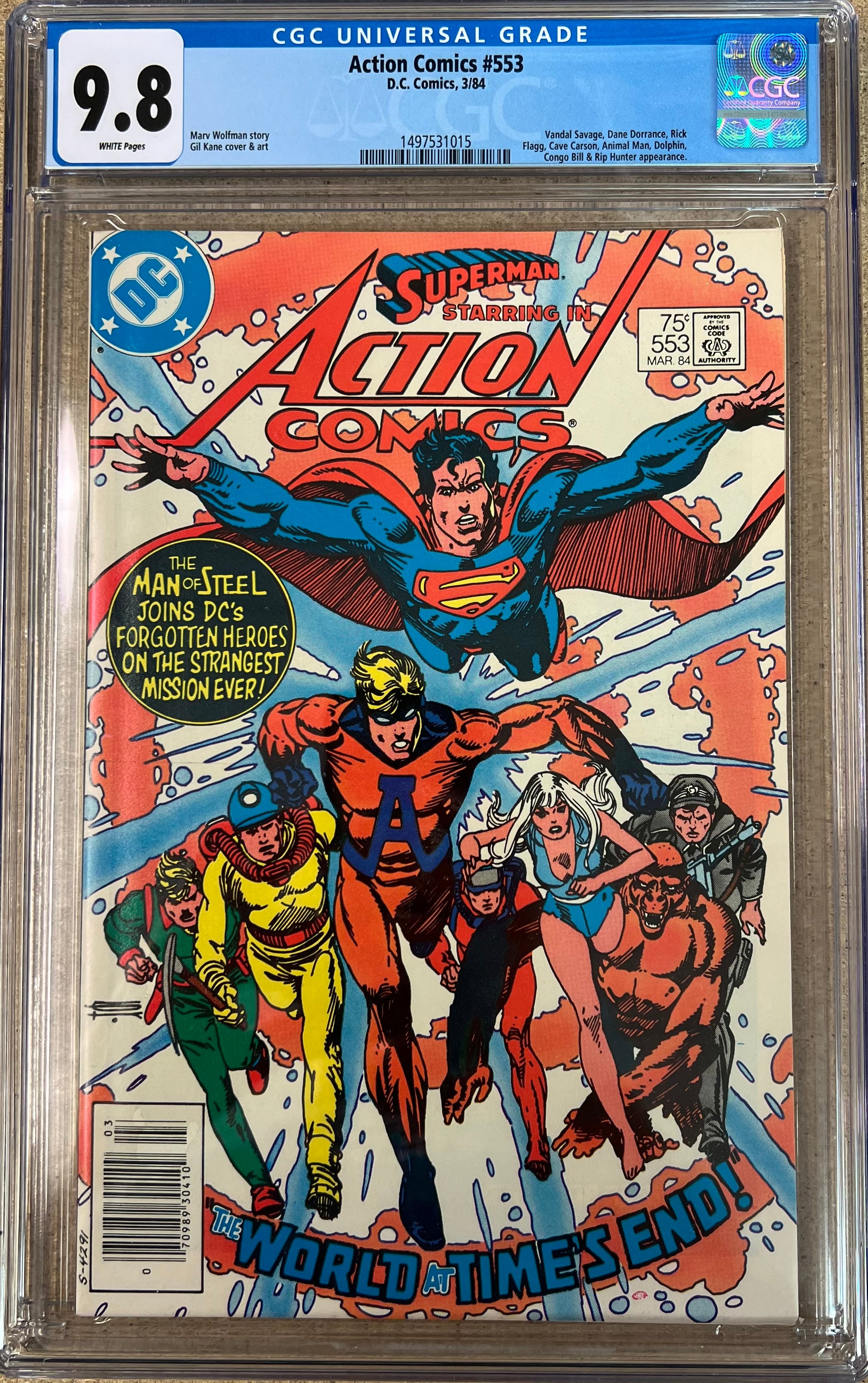 Action Comics #553 CGC 9.8