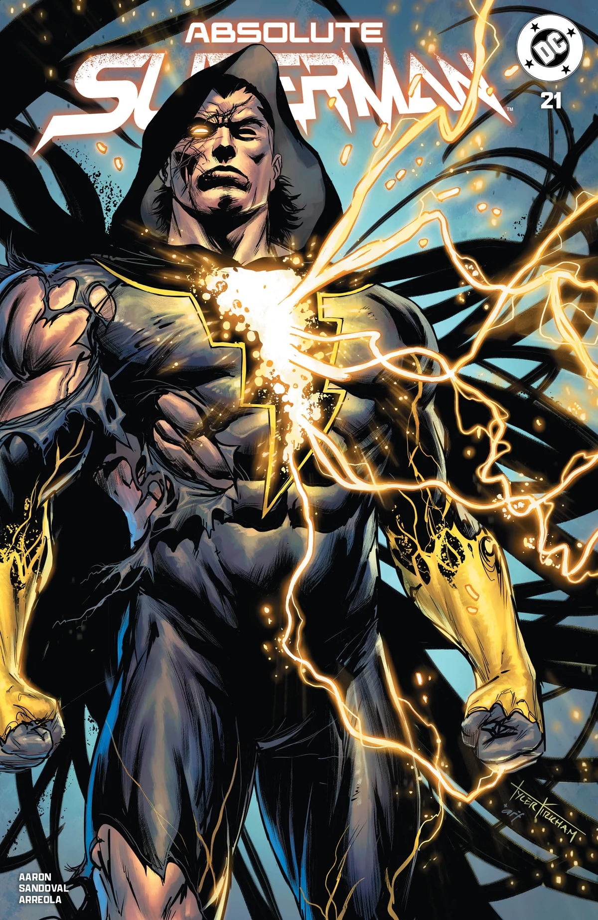 ABSOLUTE SUPERMAN #21 TYLER KIRKHAM SDCC BATTLE DAMAGED EXCLUSIVE VARIANT COVERS