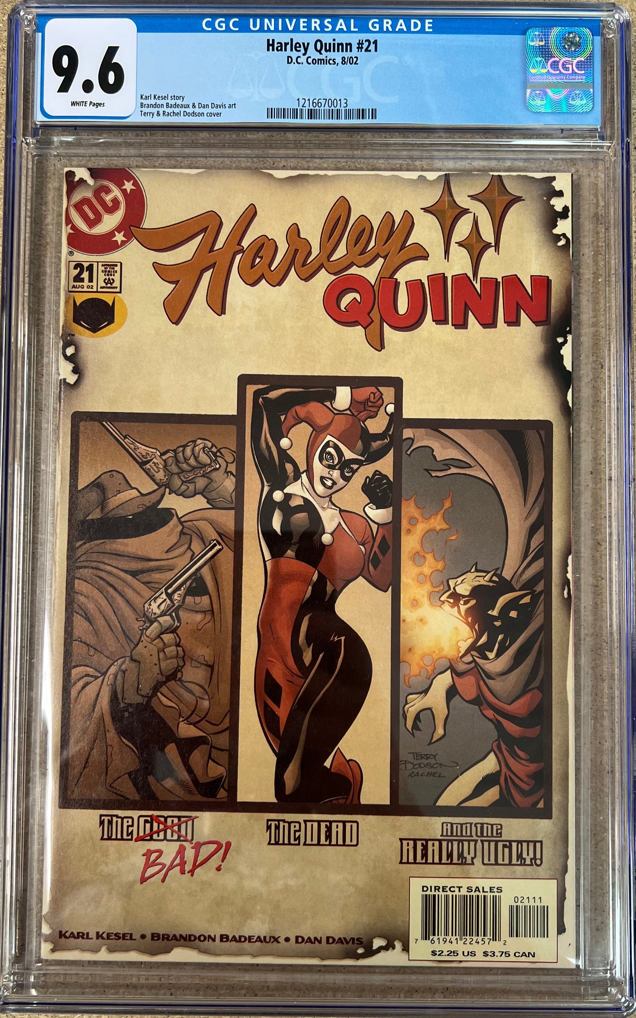 Harley Quinn #21 CGC 9.6
