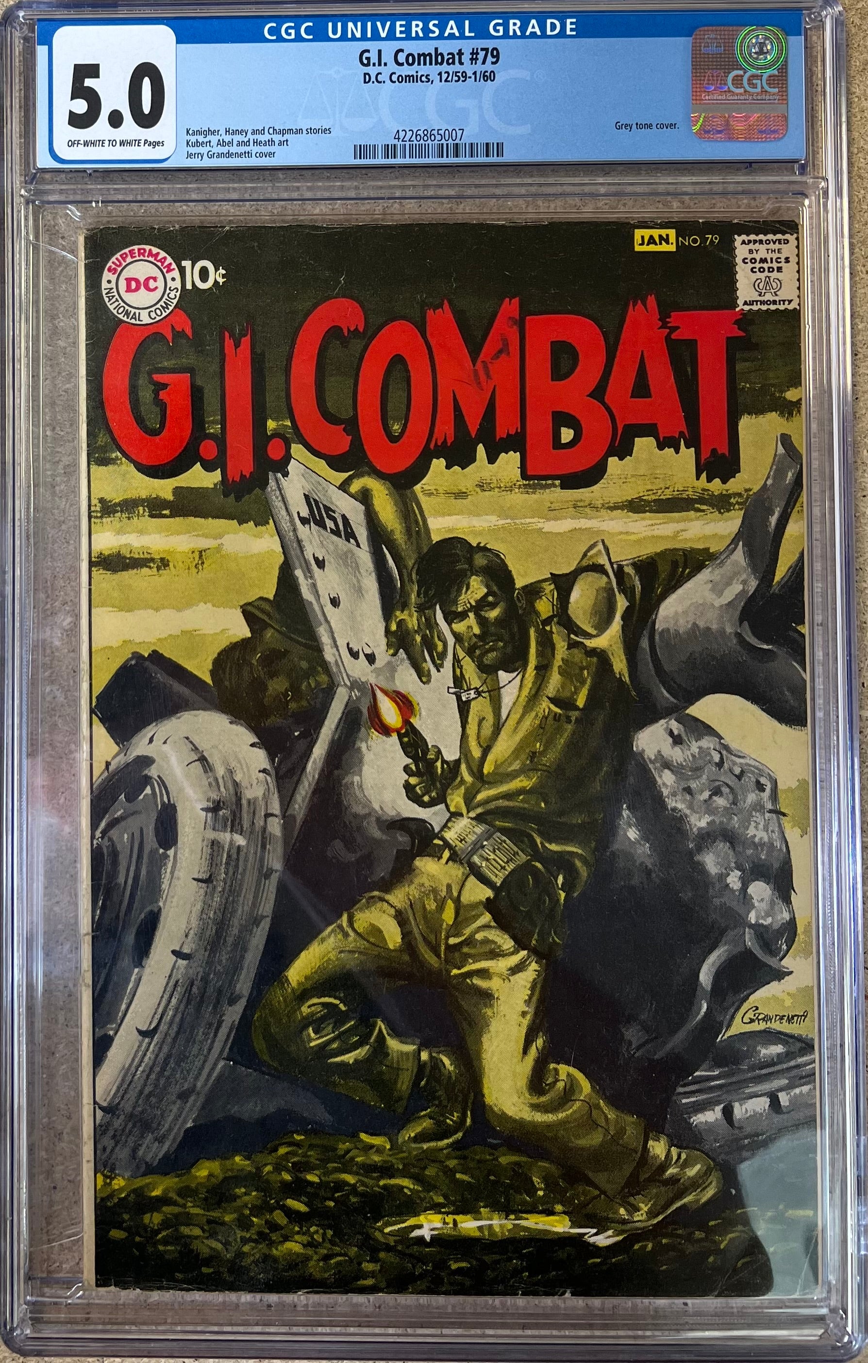 G.I. Combat #79 CGC 5.0