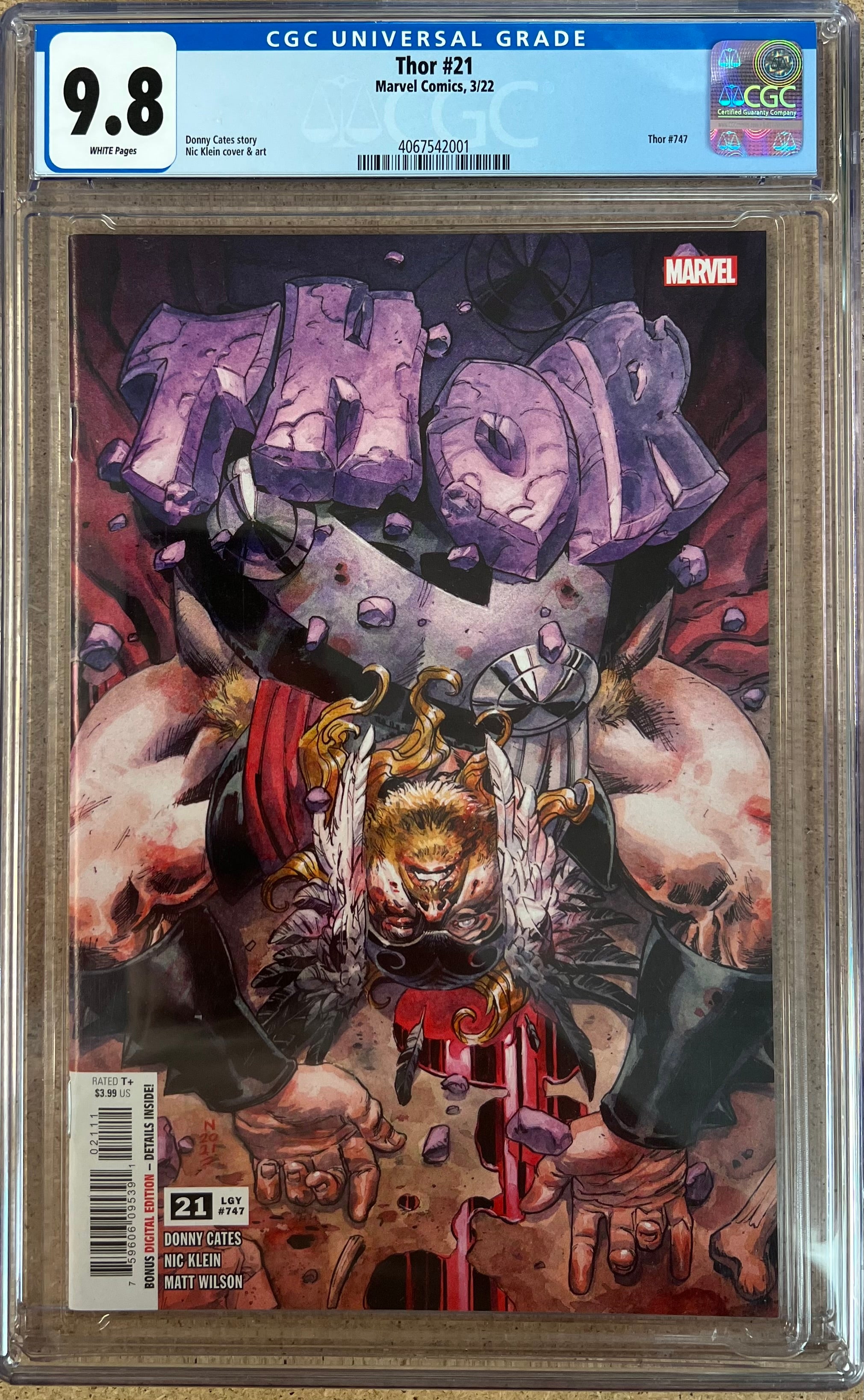 Thor #21 CGC 9.8