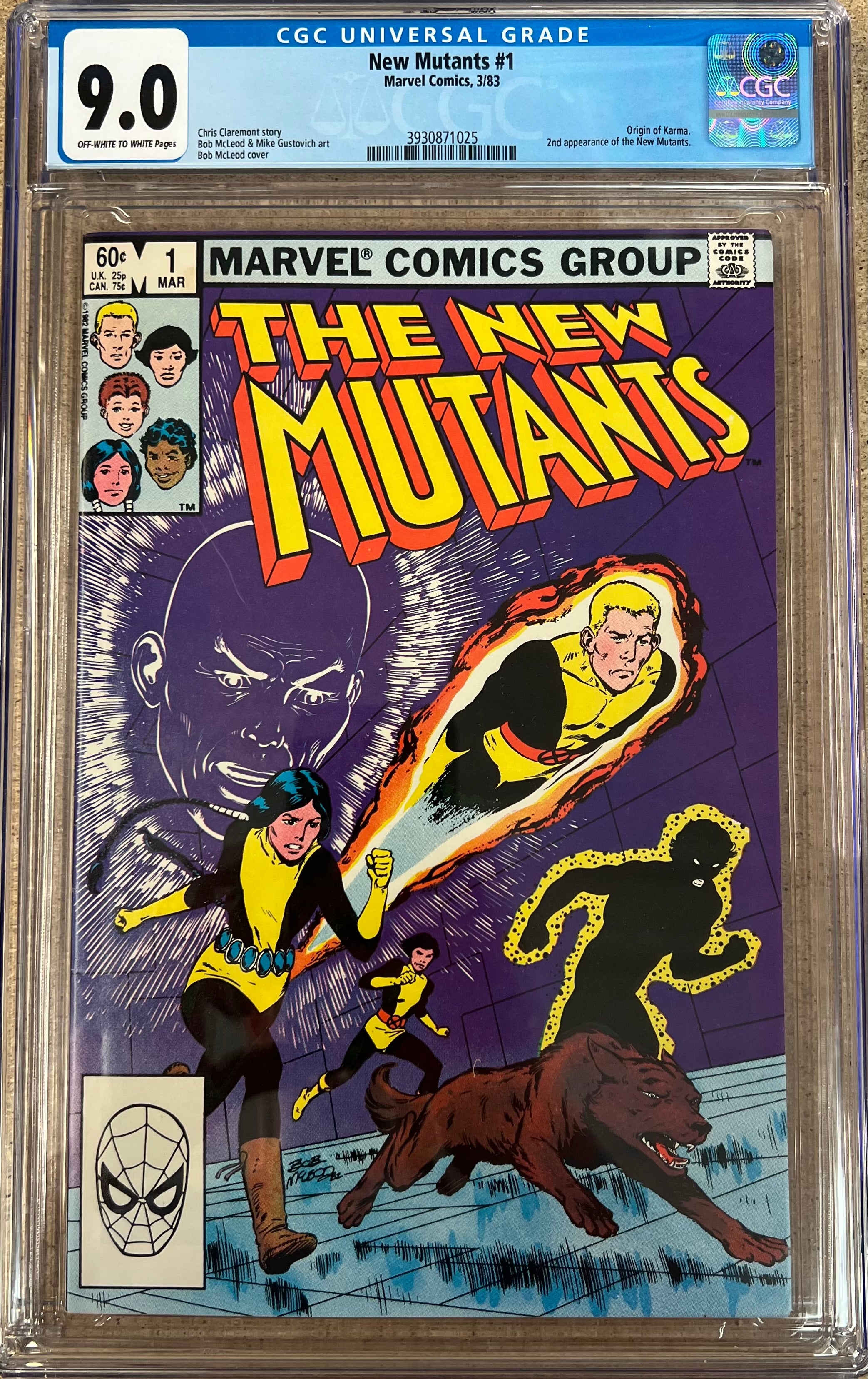 New Mutants #1 CGC 9.0