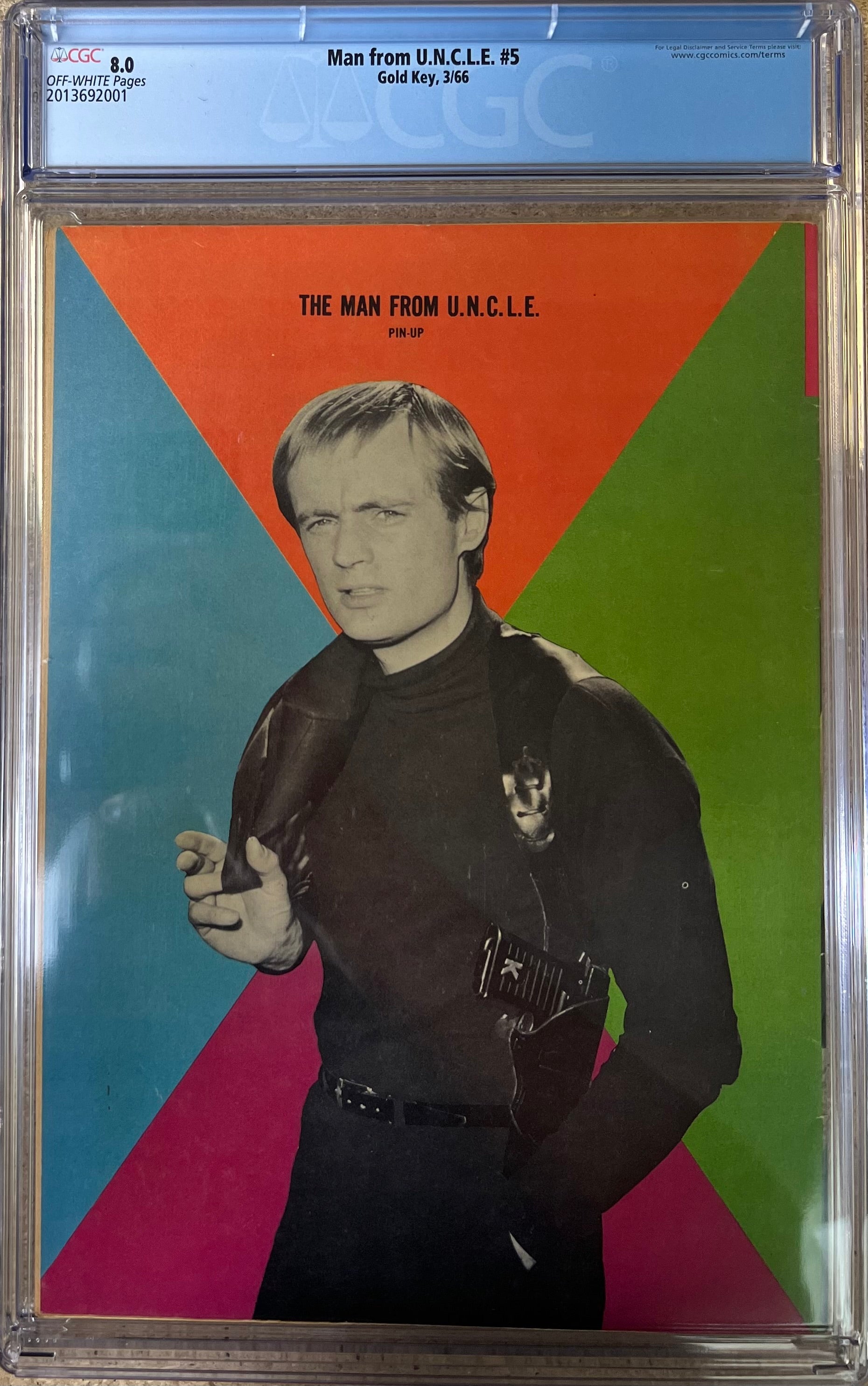 Man From U.N.C.L.E #5 CGC 8.0