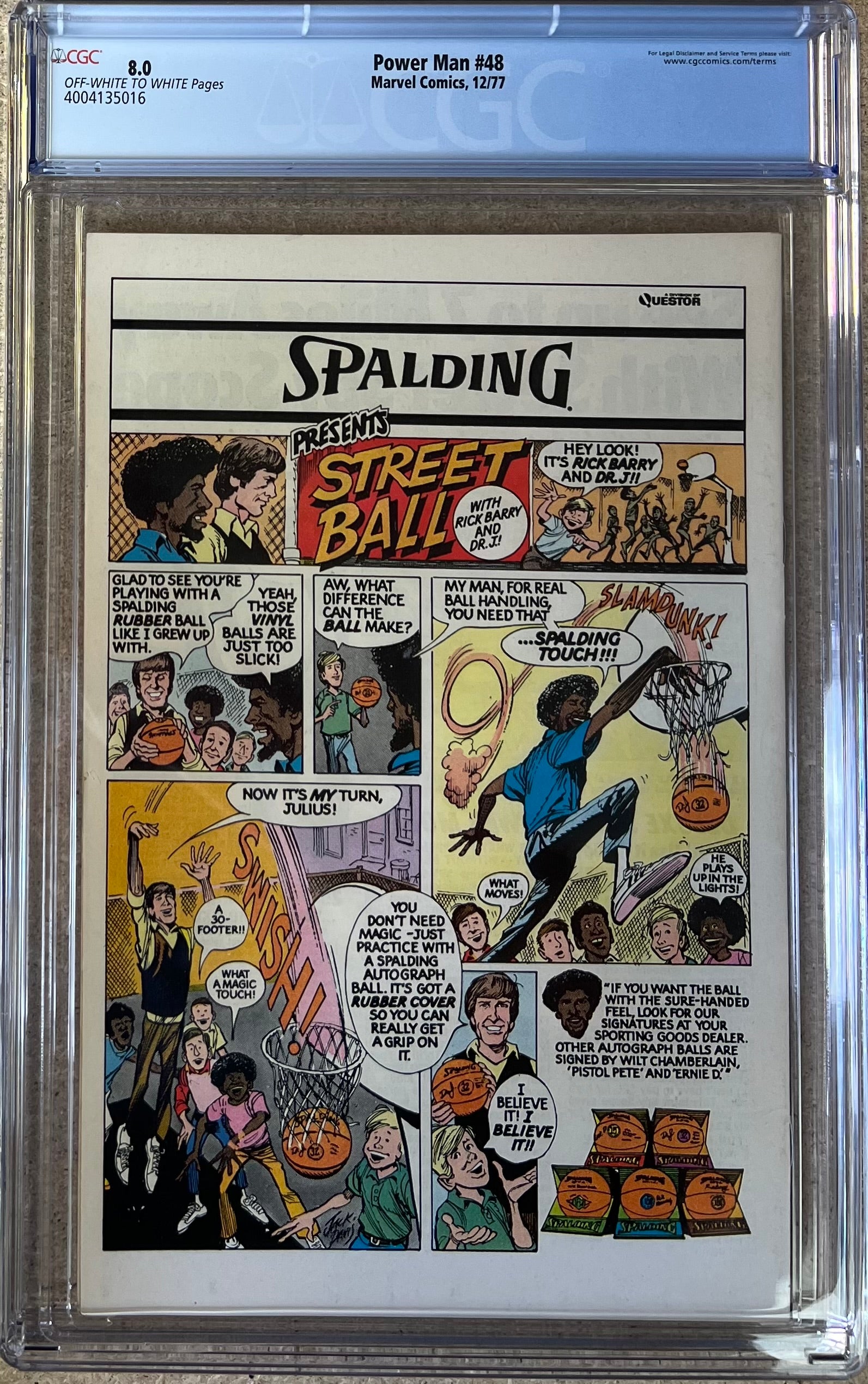 Power Man #48 CGC 8.0