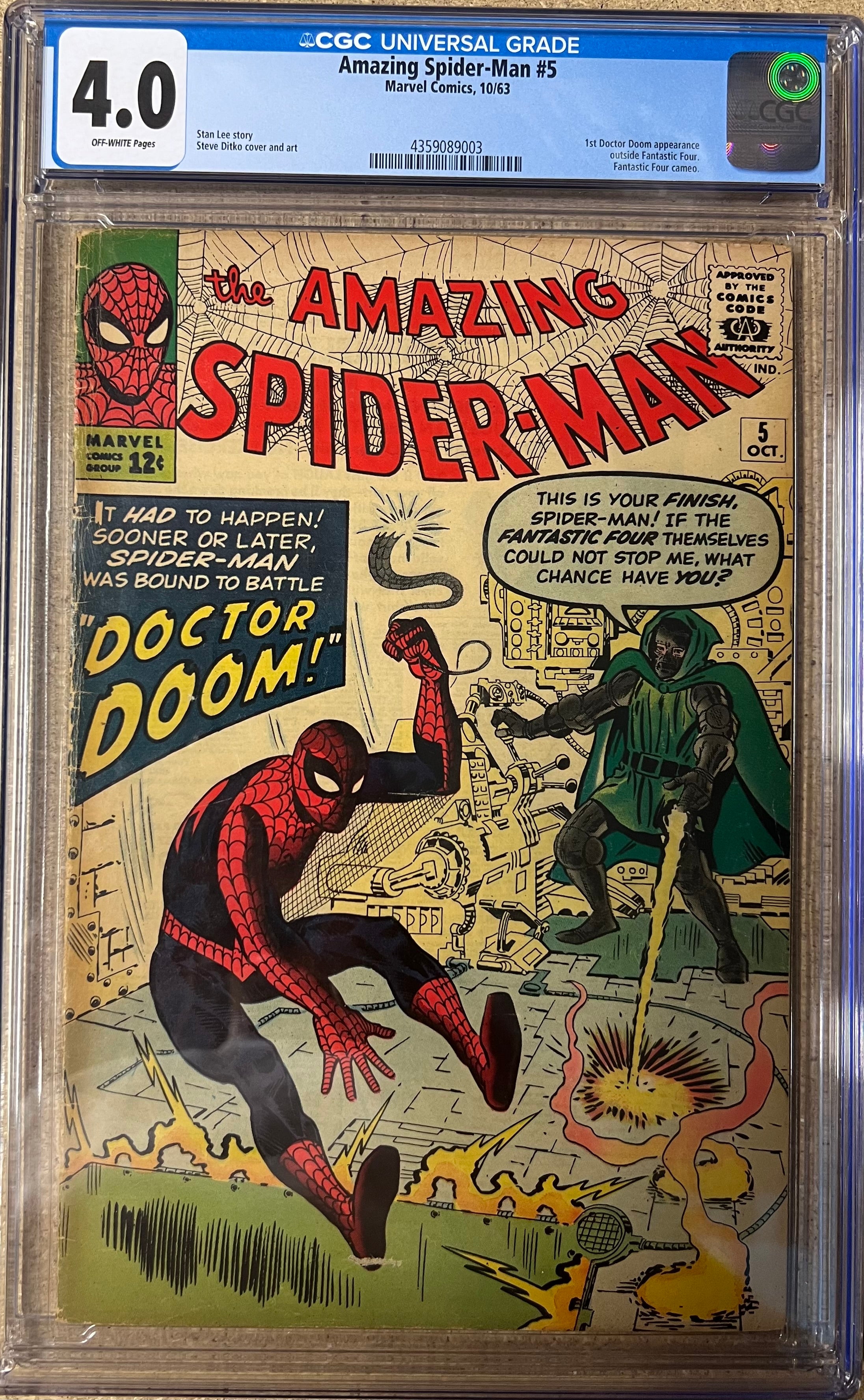 Amazing Spider-Man #5 CGC 4.0