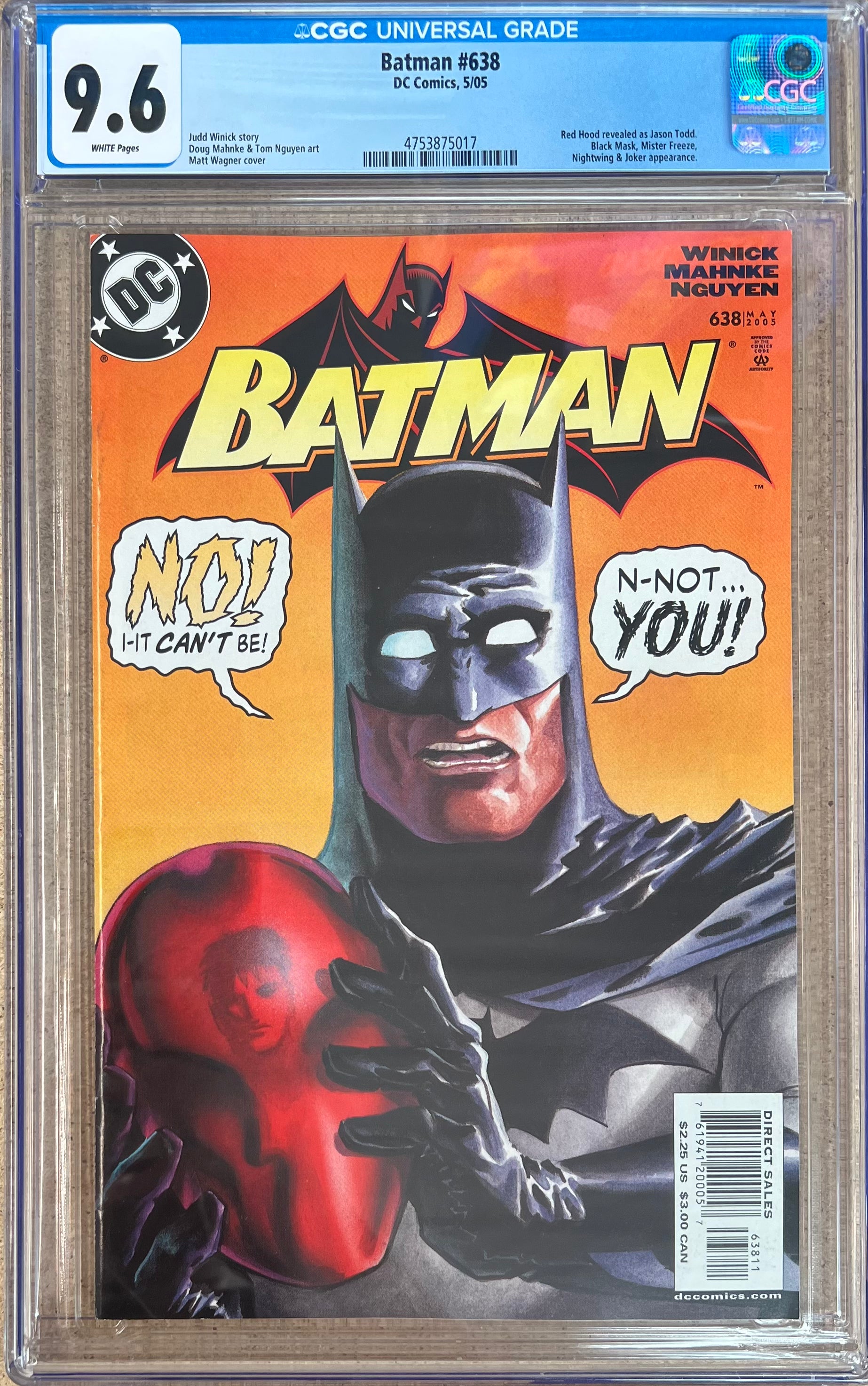 Batman #638 CGC 9.6