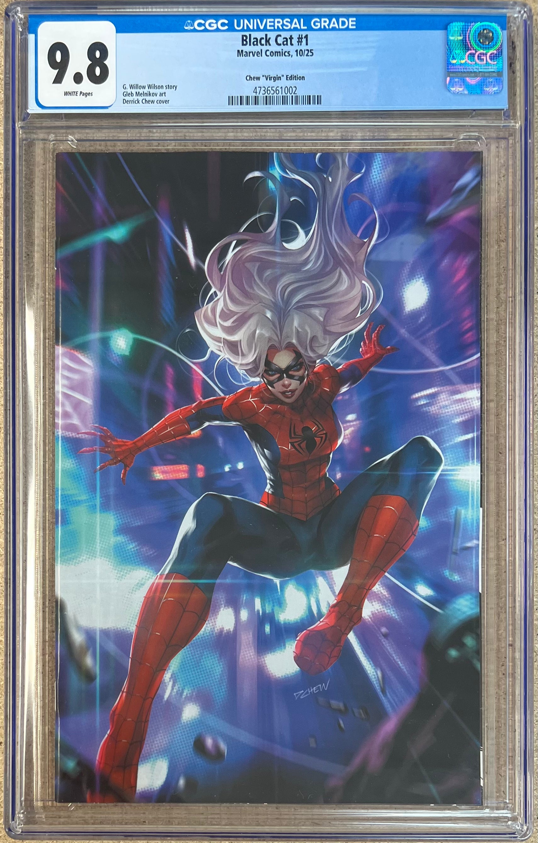 Black Cat #1 Chew Virgin Variant CGC 9.8