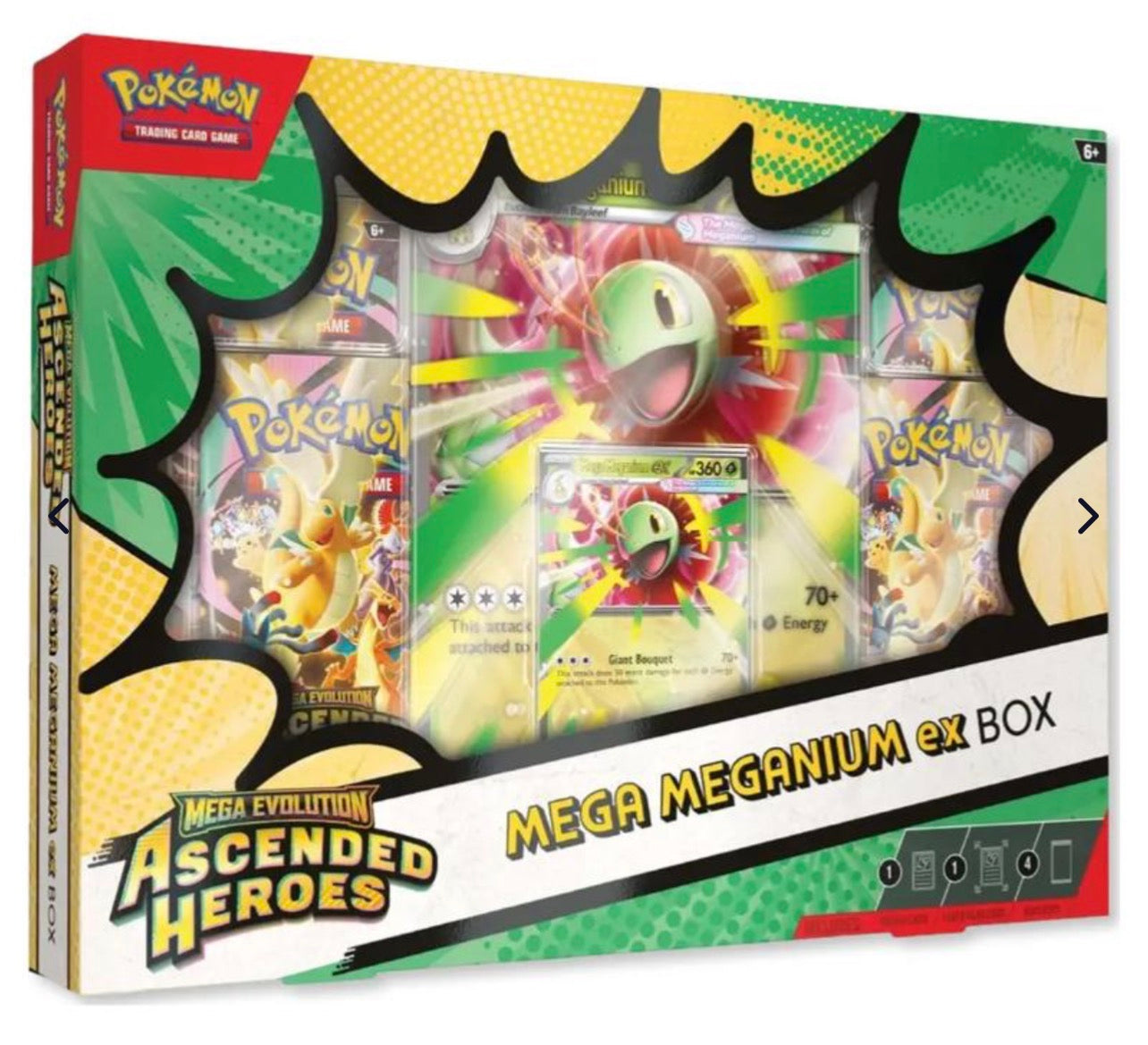Pokémon TCG: Mega Evolution Ascended Heroes - Mega Meganium ex Box PRE-ORDER
