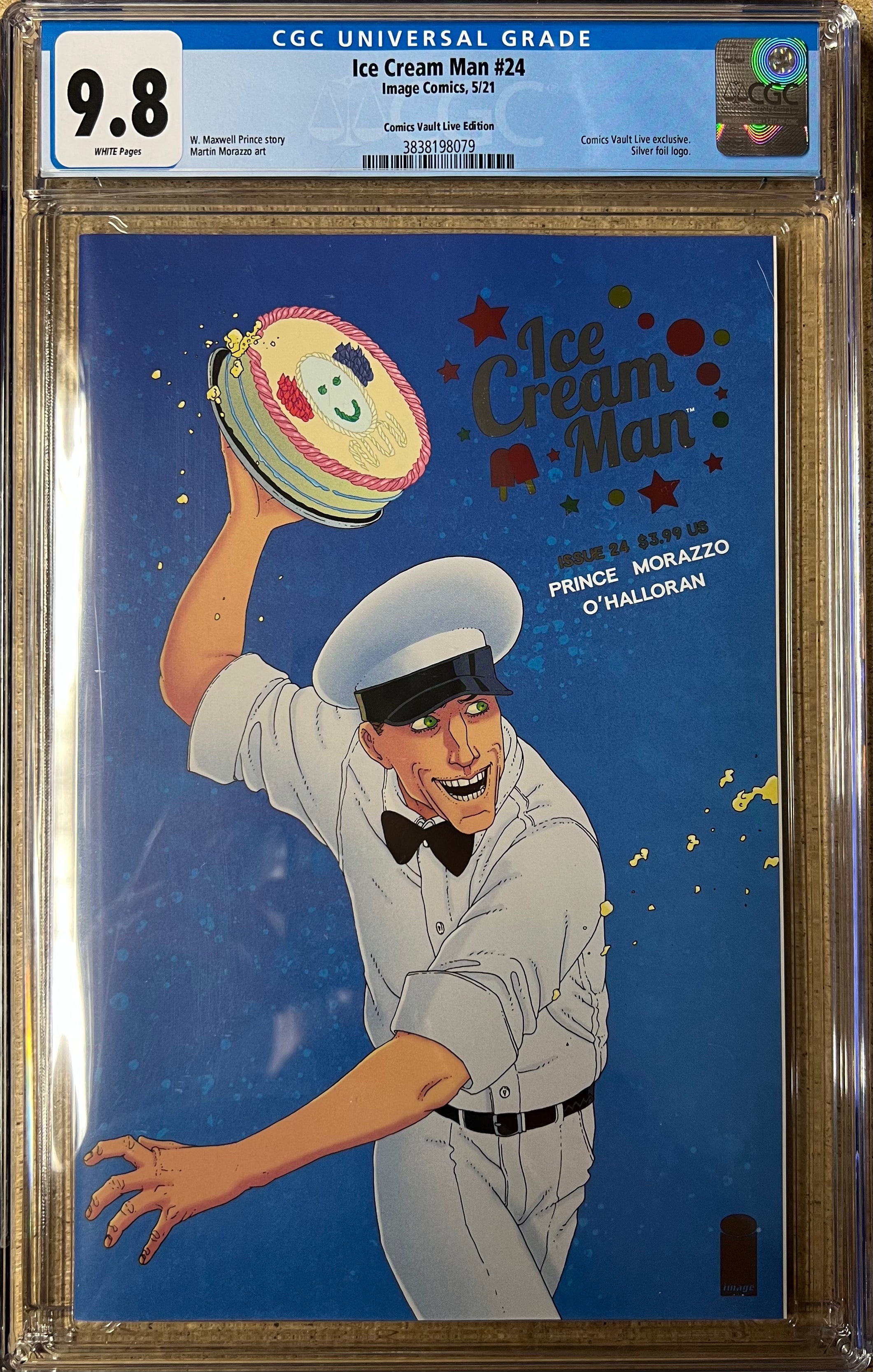 Ice Cream Man #24 Comic Vault Live Edition CGC 9.8