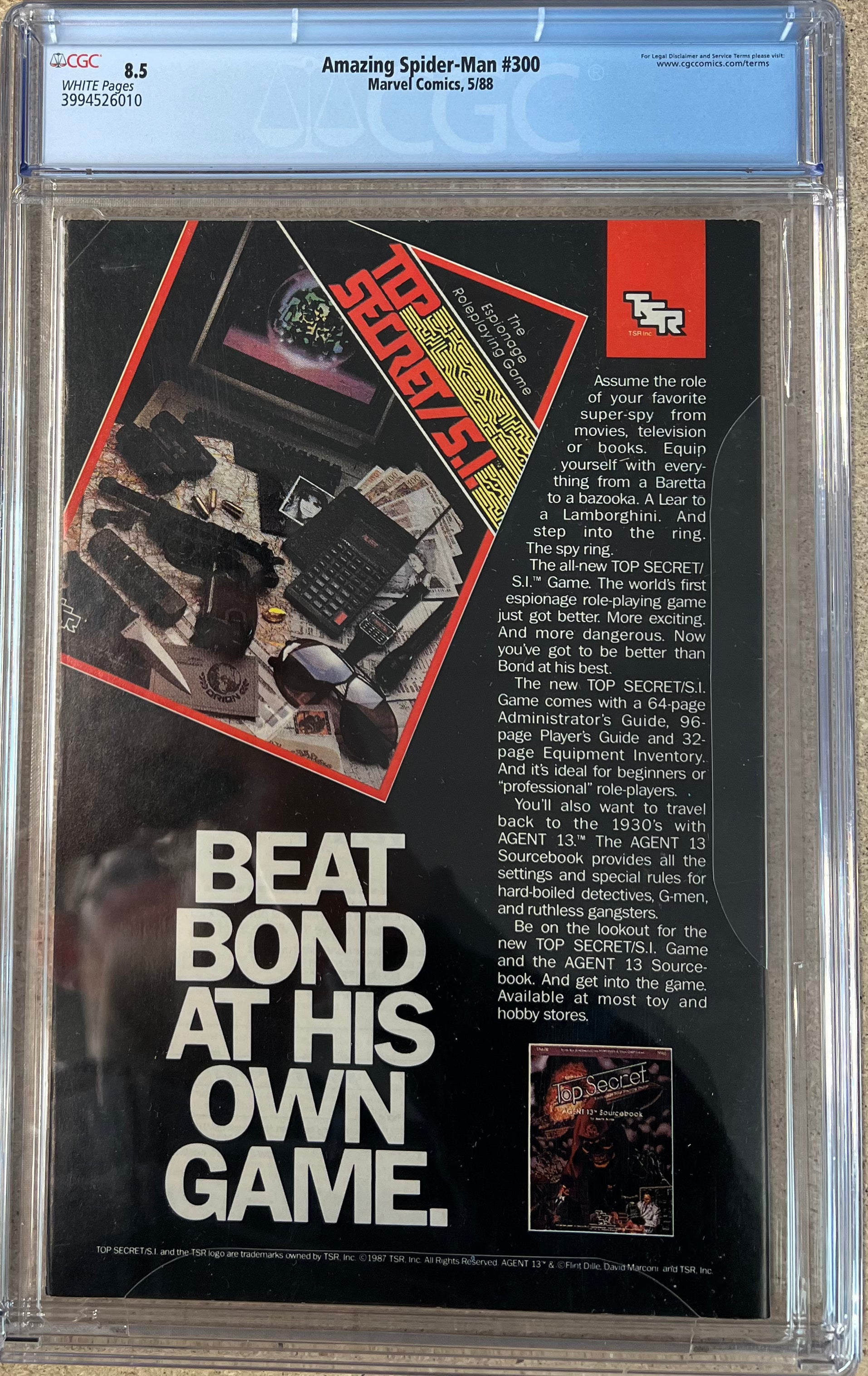 Amazing Spider-Man #300 CGC 8.5