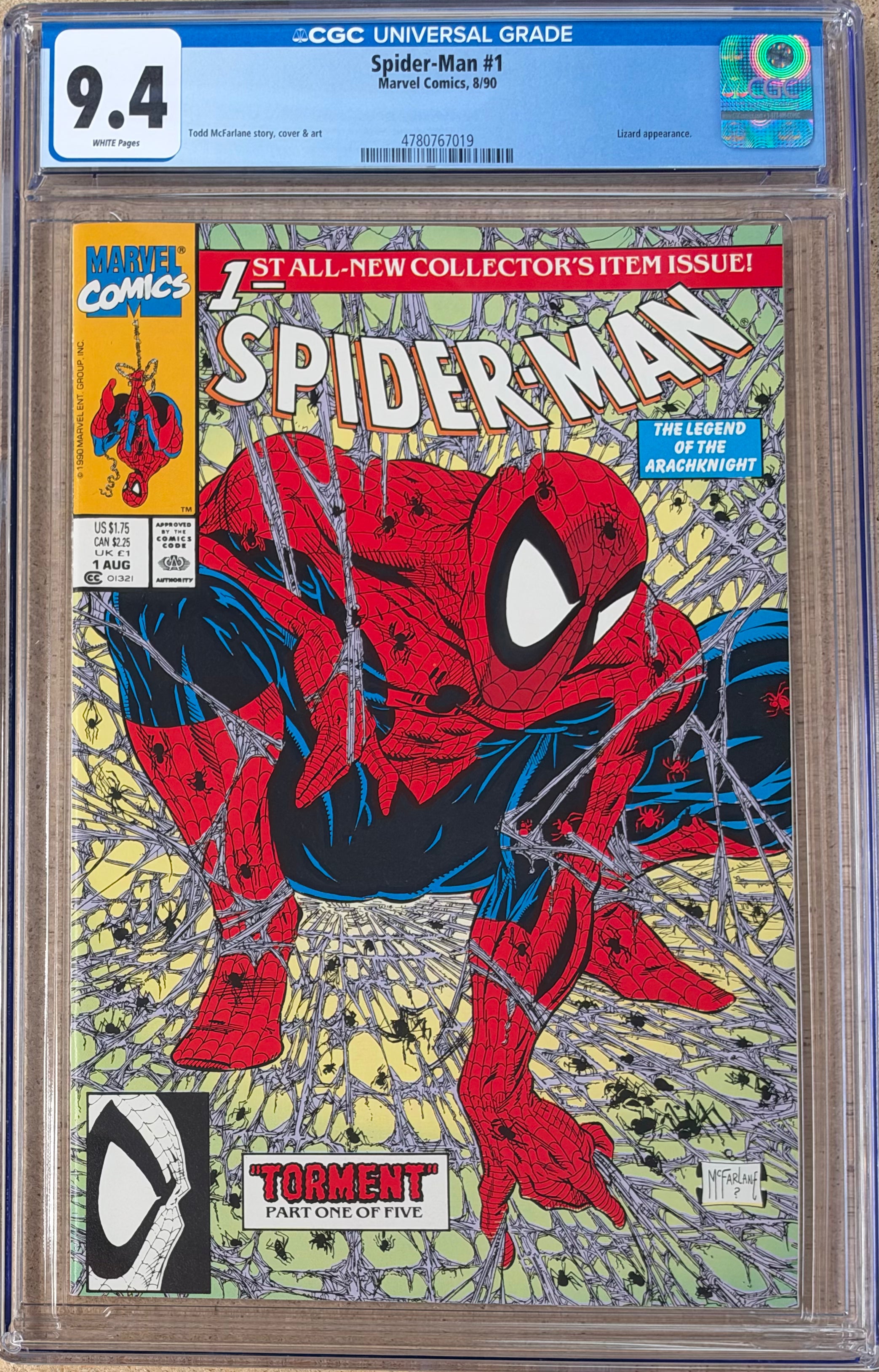 Spider-Man #1 CGC 9.4