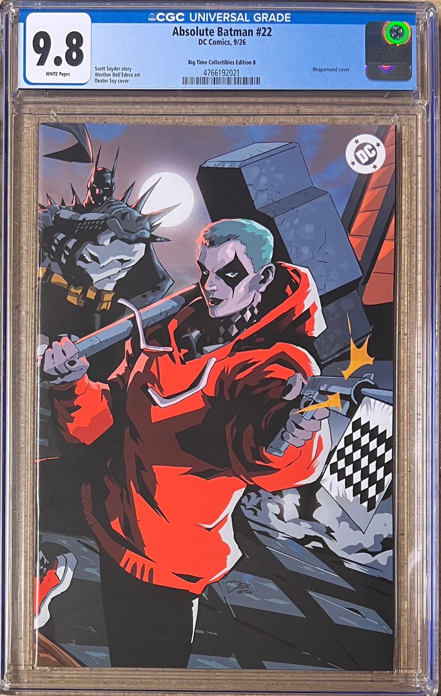 Absolute Batman #22 Dexter Soy Virgin Variant CGC 9.8