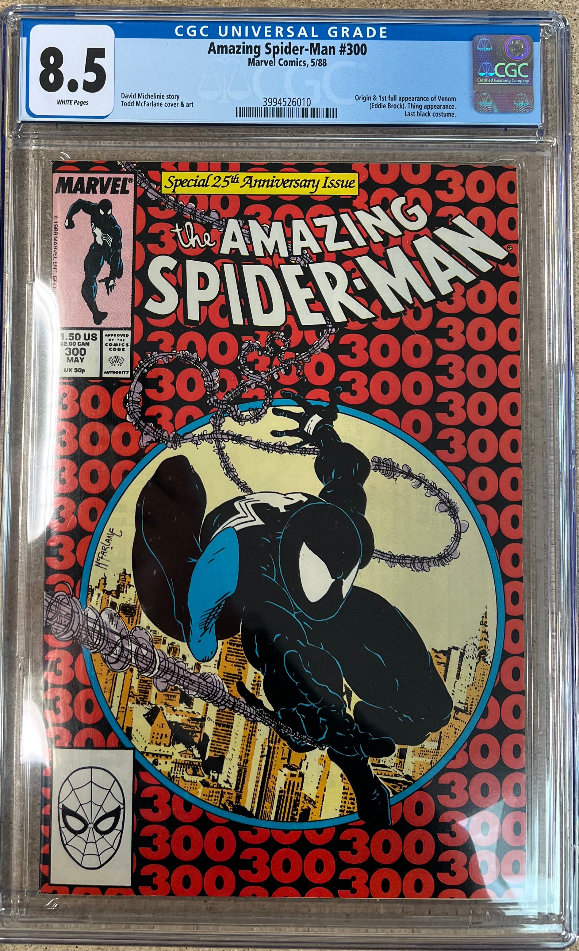 Amazing Spider-Man #300 CGC 8.5
