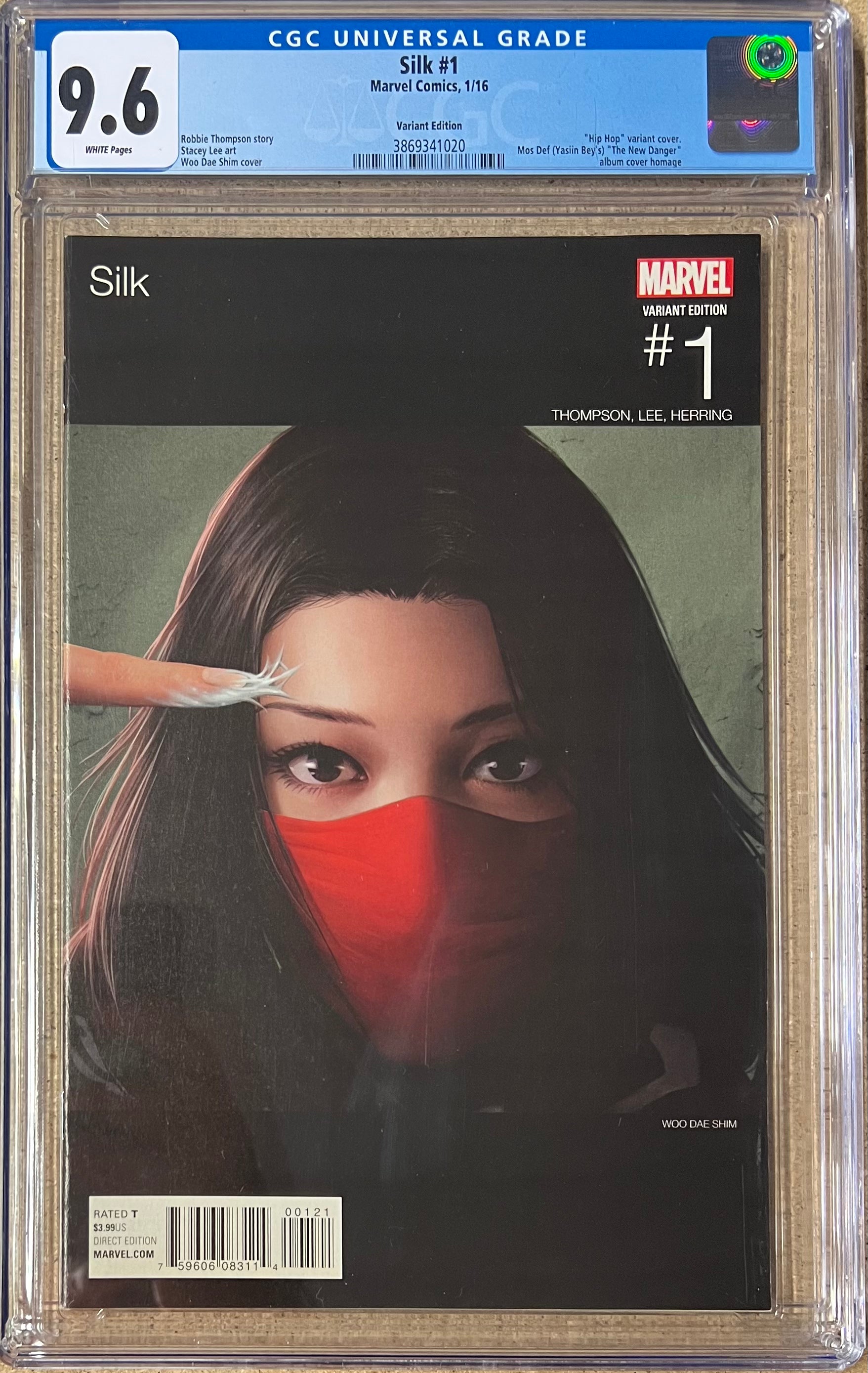 Silk #1 Hip Hop Variant CGC 9.6