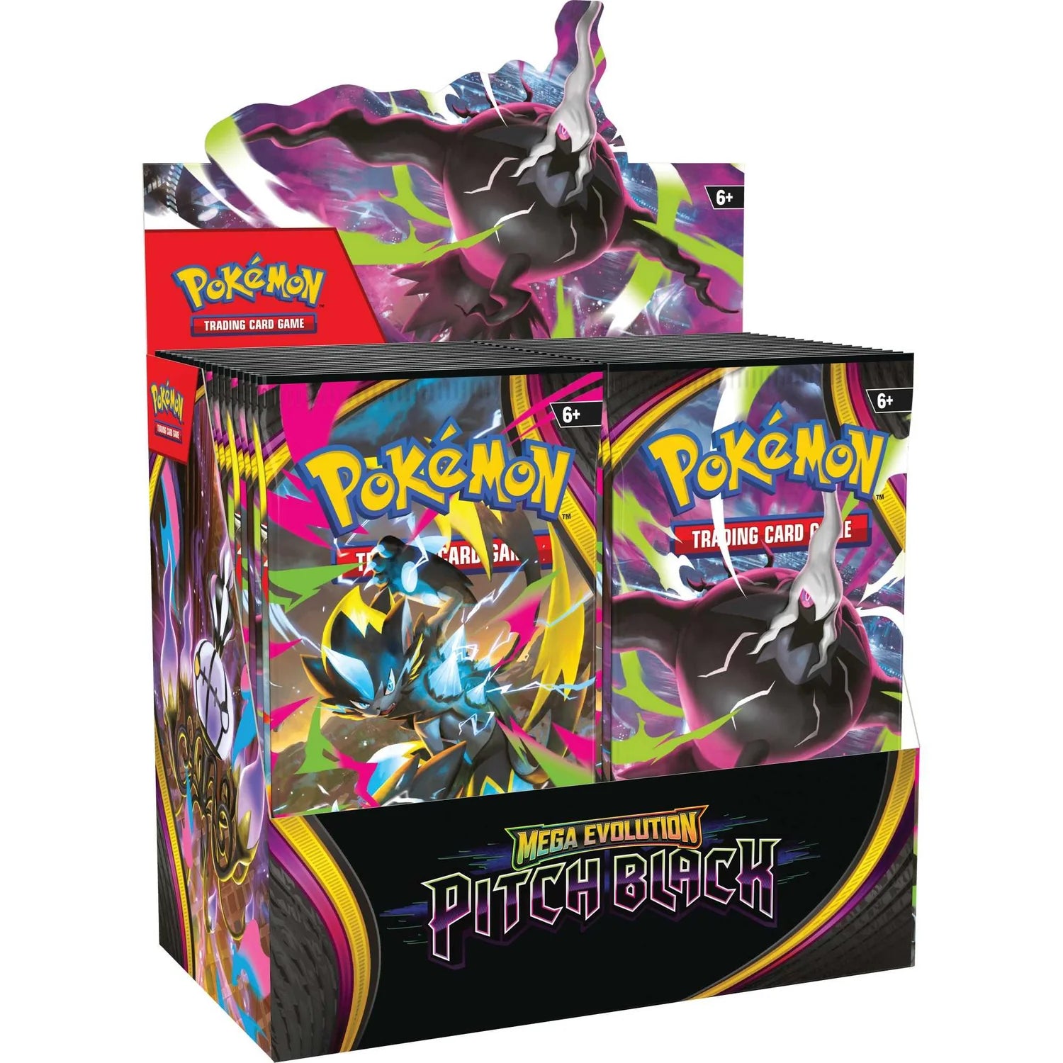 Pokémon TCG: Mega Evolution Pitch Black - Booster Display
