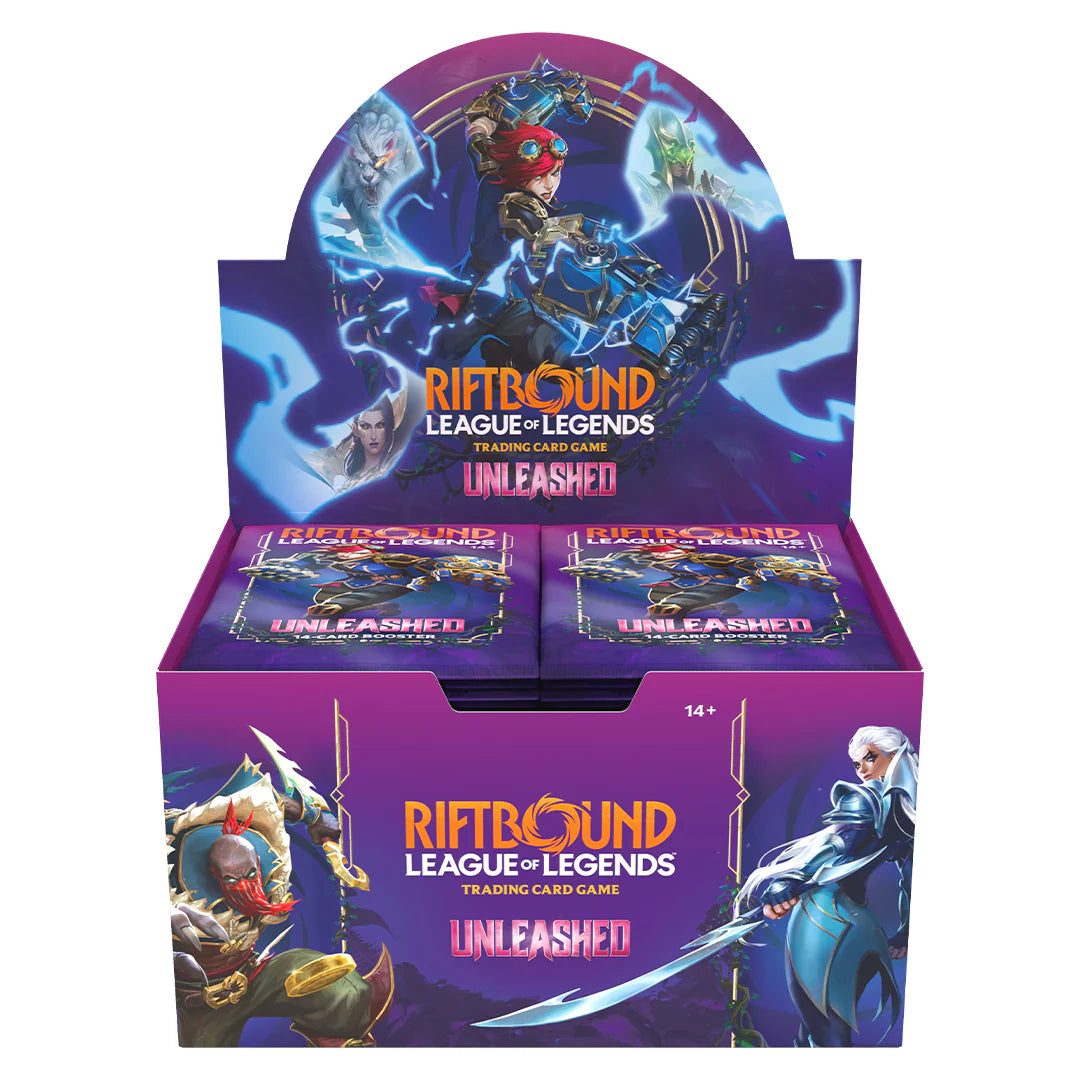 Riftbound: League of Legends Trading Card Game - Unleashed Booster Display PRE-ORDER