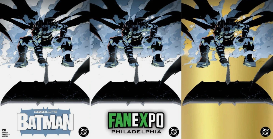 ABSOLUTE BATMAN #20 DEXTER SOY FANEXPO PHILLY EXCLUSIVE SET OF 3